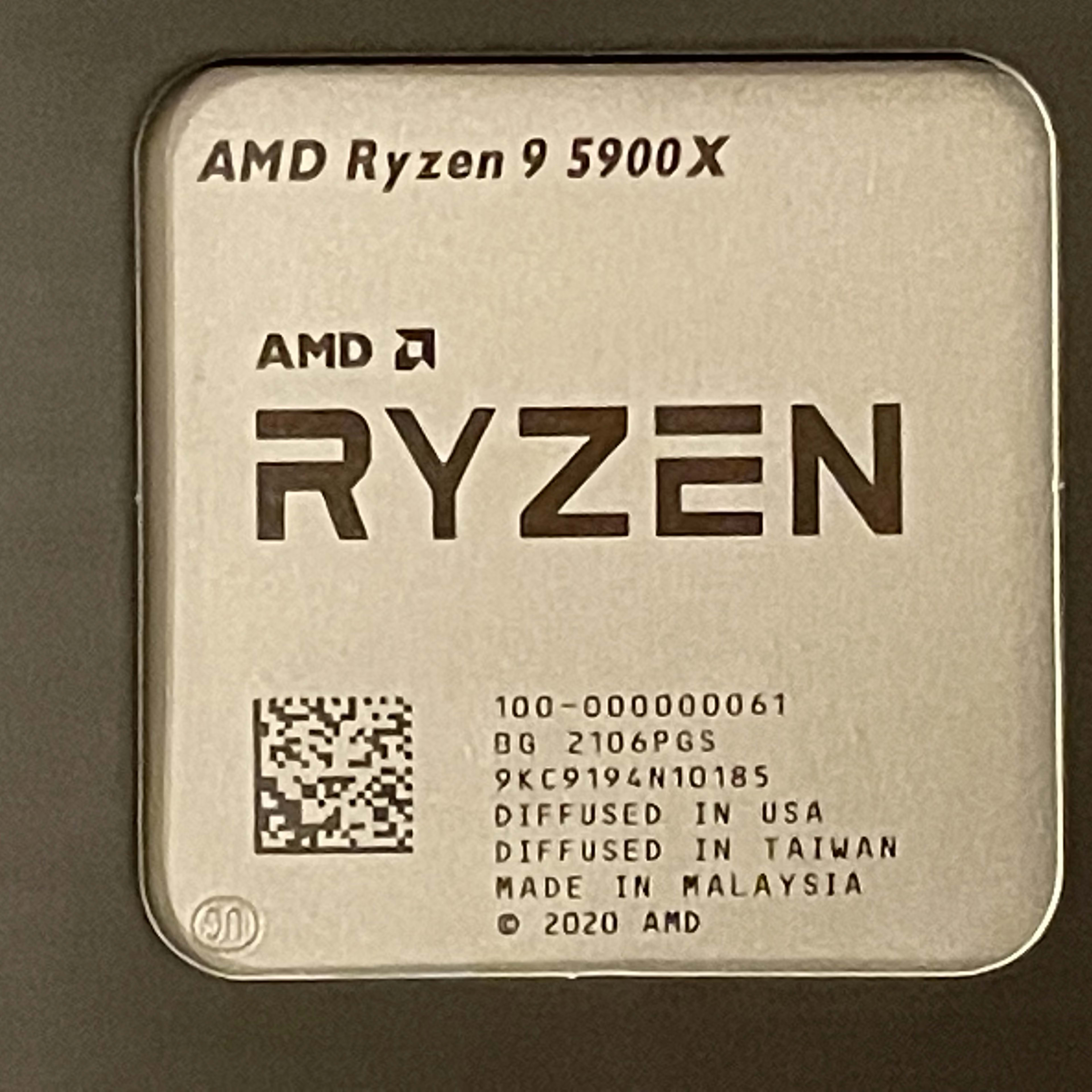 AMD Ryzen 9 5900X 3.7 GHz 12-Core AM4 Processor