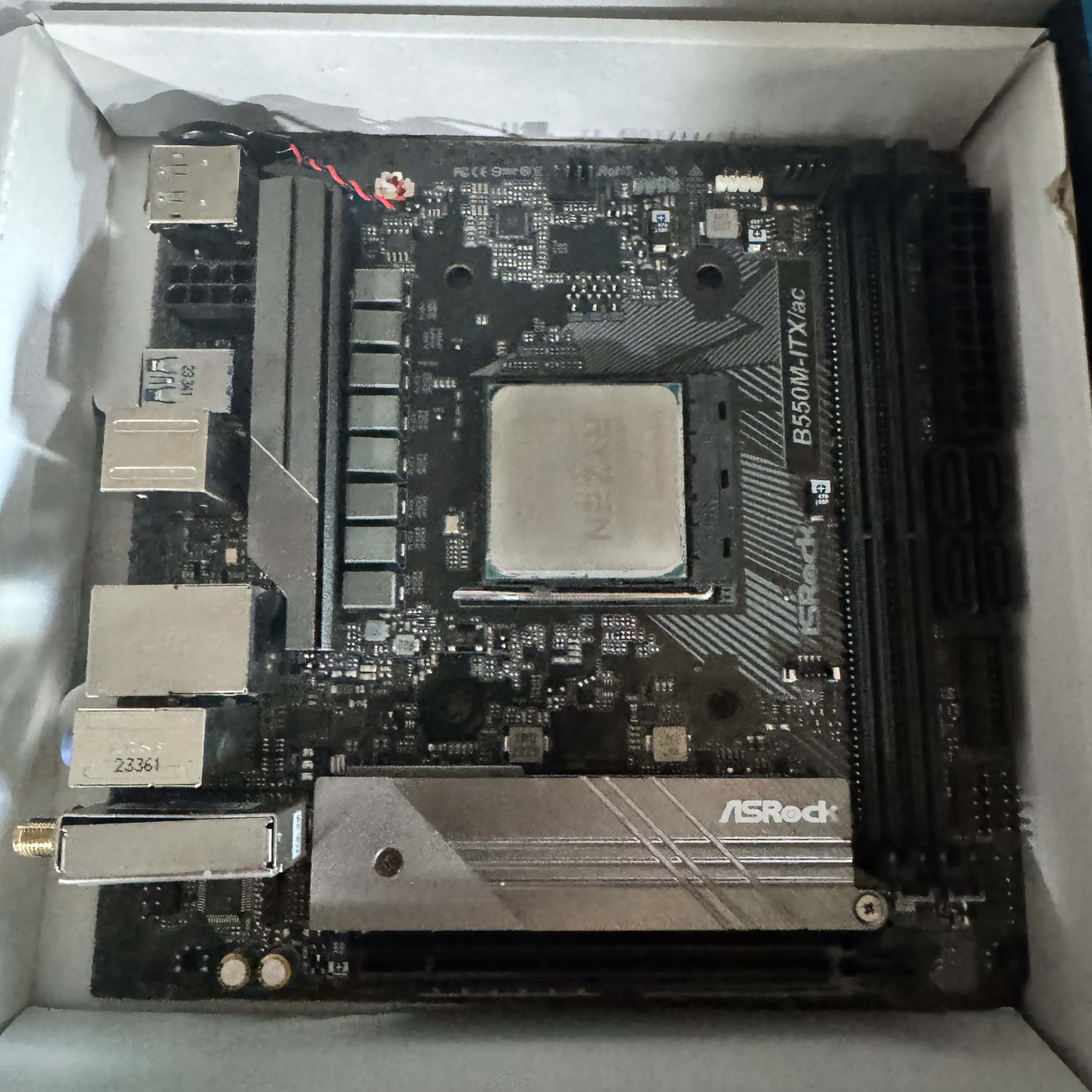 ASROCK B550M-ITX/ac with RYZEN 5 3600 CPU | Jawa ASROCK B550M-ITX/ac with RYZEN 5 3600 CPU | Jawa