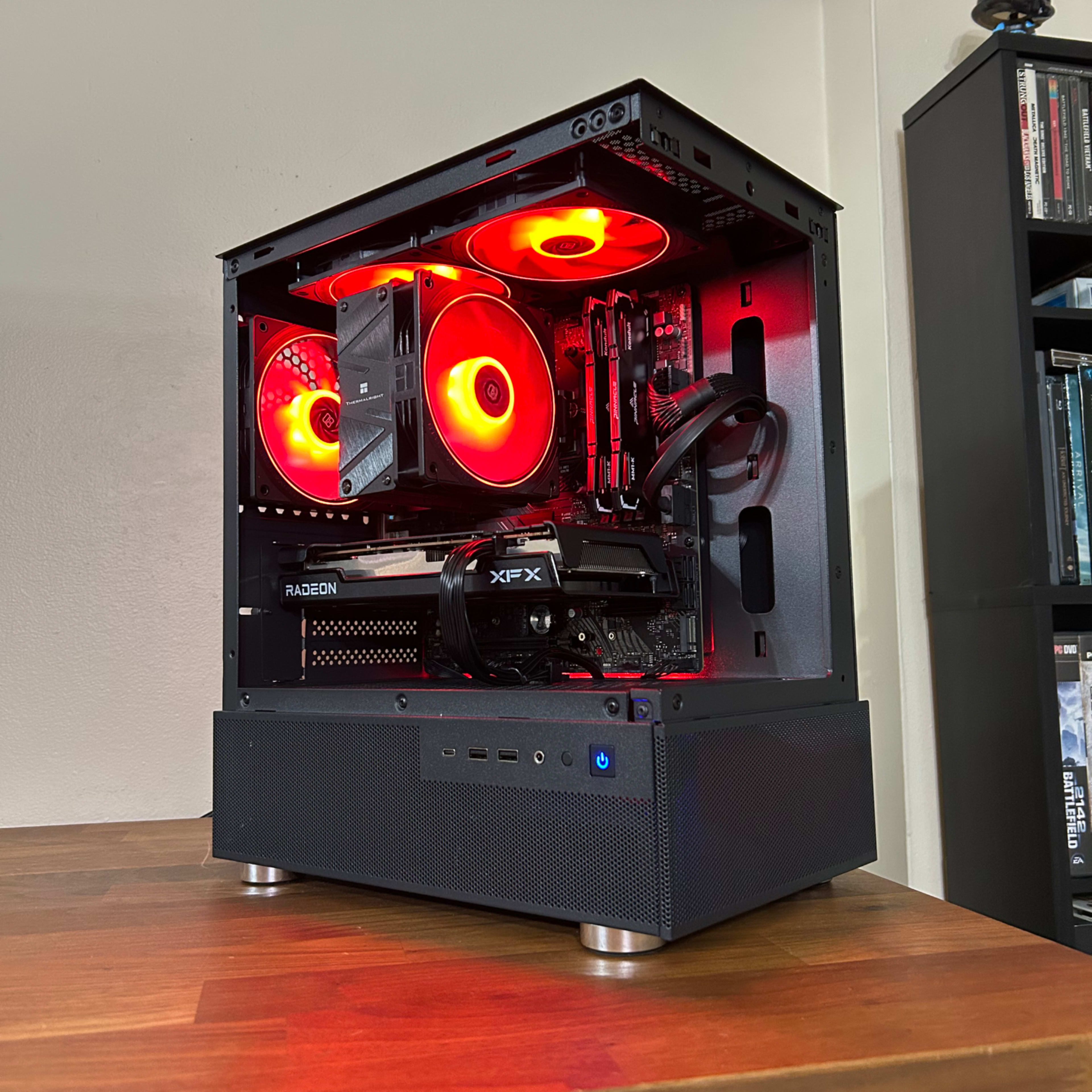 RX 6650 XT 8GB | Ryzen 5 5500 | 1TB SSD | WI-FI | The Dark RX 6650 XT 8GB | Ryzen 5 5500 | 1TB SSD | WI-FI | The Dark