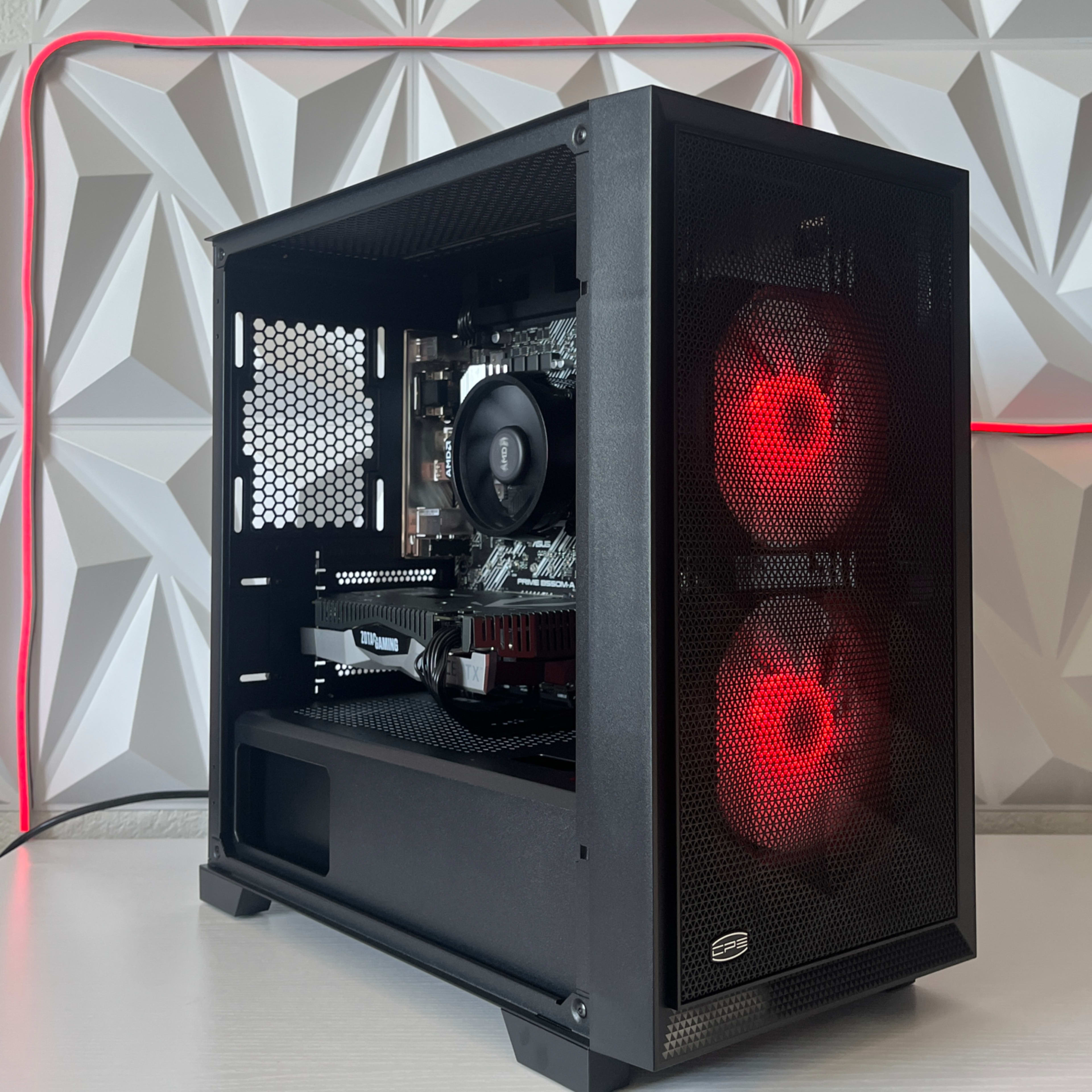 RTX 2060 SUPER 8GB, Ryzen 7 2700X, 16GB RAM | Black RGB RTX 2060 SUPER 8GB, Ryzen 7 2700X, 16GB RAM | Black RGB