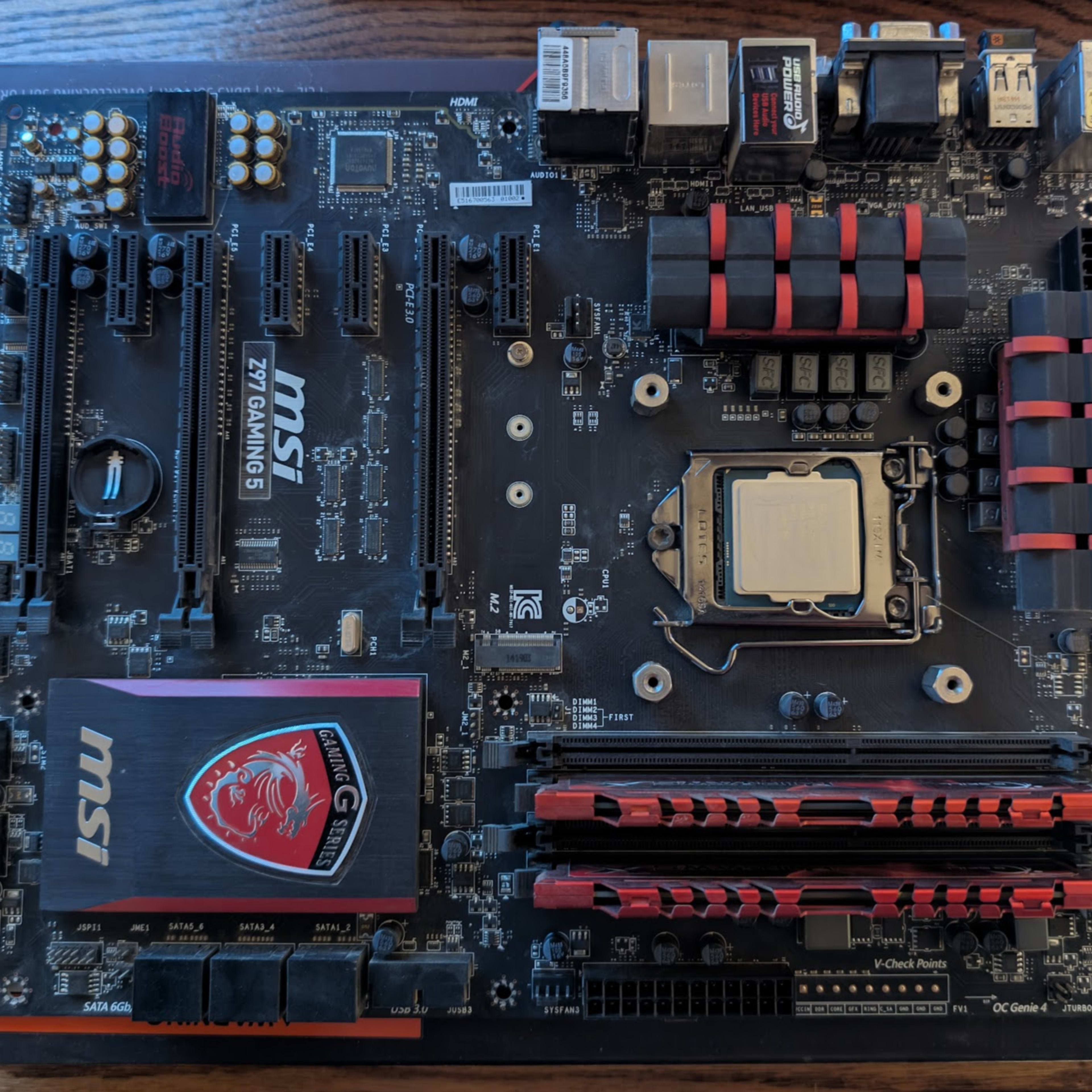 MSI z97 Gaming 5, i5 4690k, 16gb ddr3, hyper 212 cooler | Jawa MSI z97 Gaming 5, i5 4690k, 16gb ddr3, hyper 212 cooler | Jawa