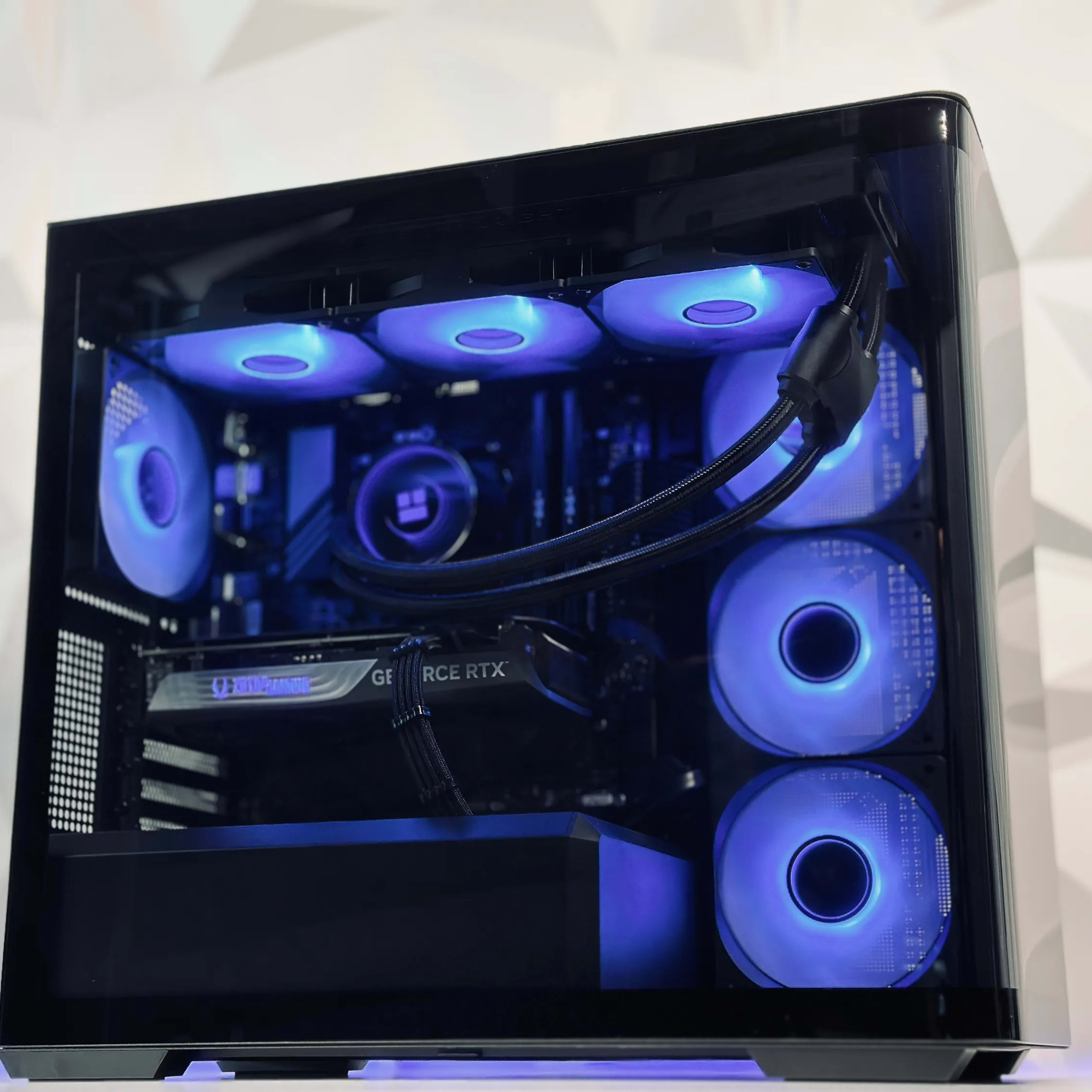 🌌🌑Dark Nebula🔭Liquid Cooled Gaming PC🔭Nvidia RTX 4070 Super 12GB🔭Ryzen 5 7600X🔭32GB DDR5🔭1TB