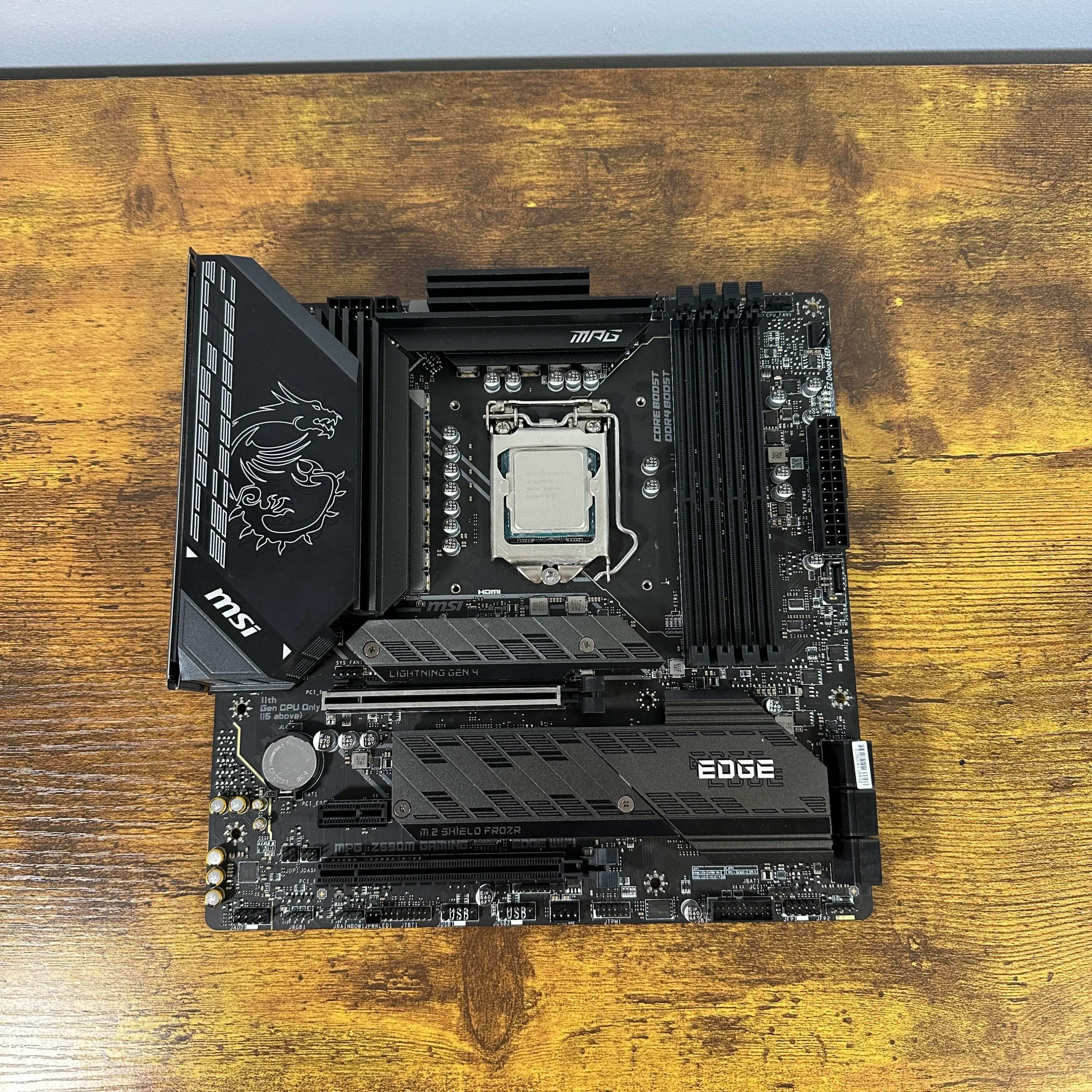 Z590 VISION Gマザーボード＋I9 11900KF CPUセット Amazon.com: GIGABYTE Z590 Vision G (LGA 1200/Intel Z590/ATX