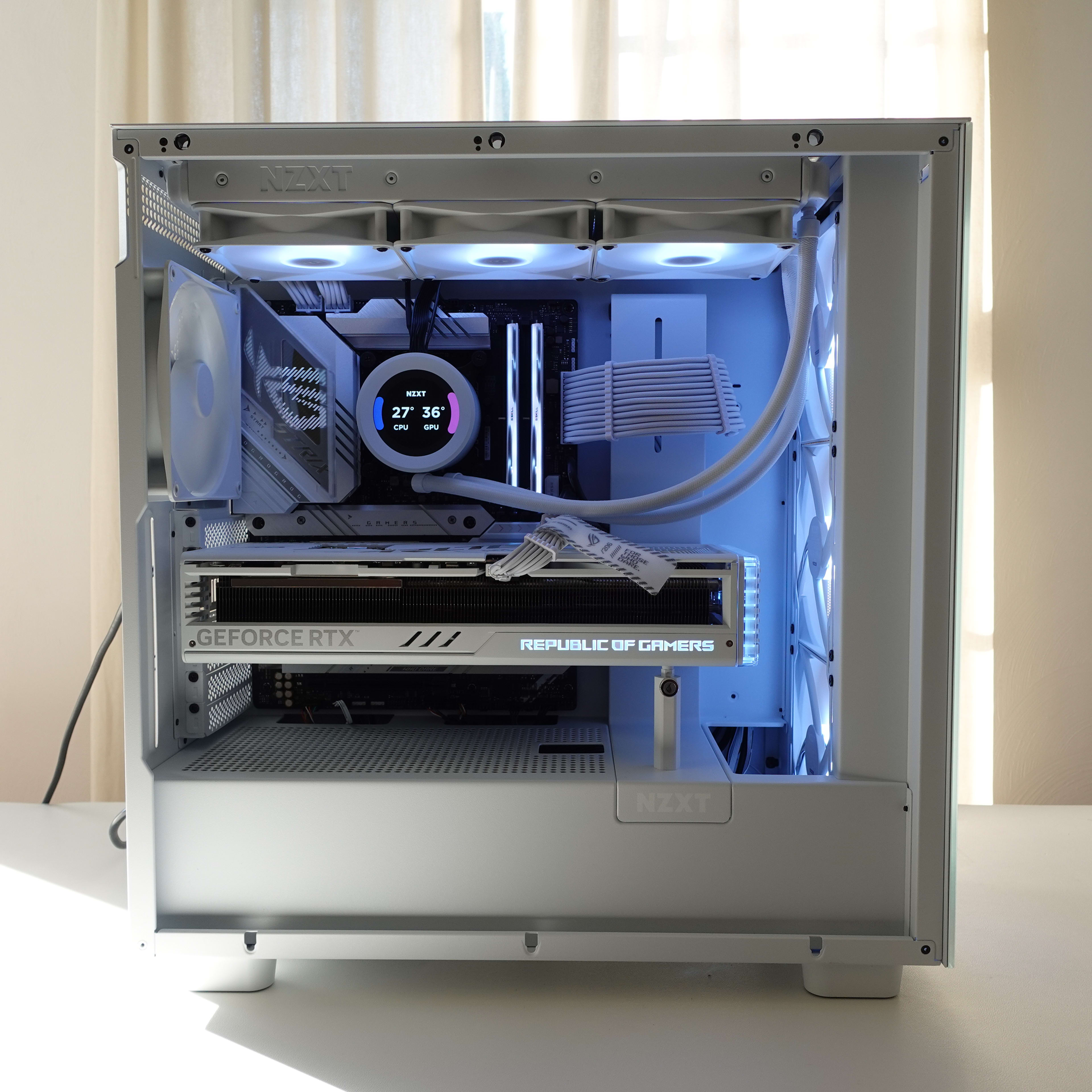 ゲーミングPC 13600KF RTX4060Ti 16GB版 NZXT Windowsデスクトップ