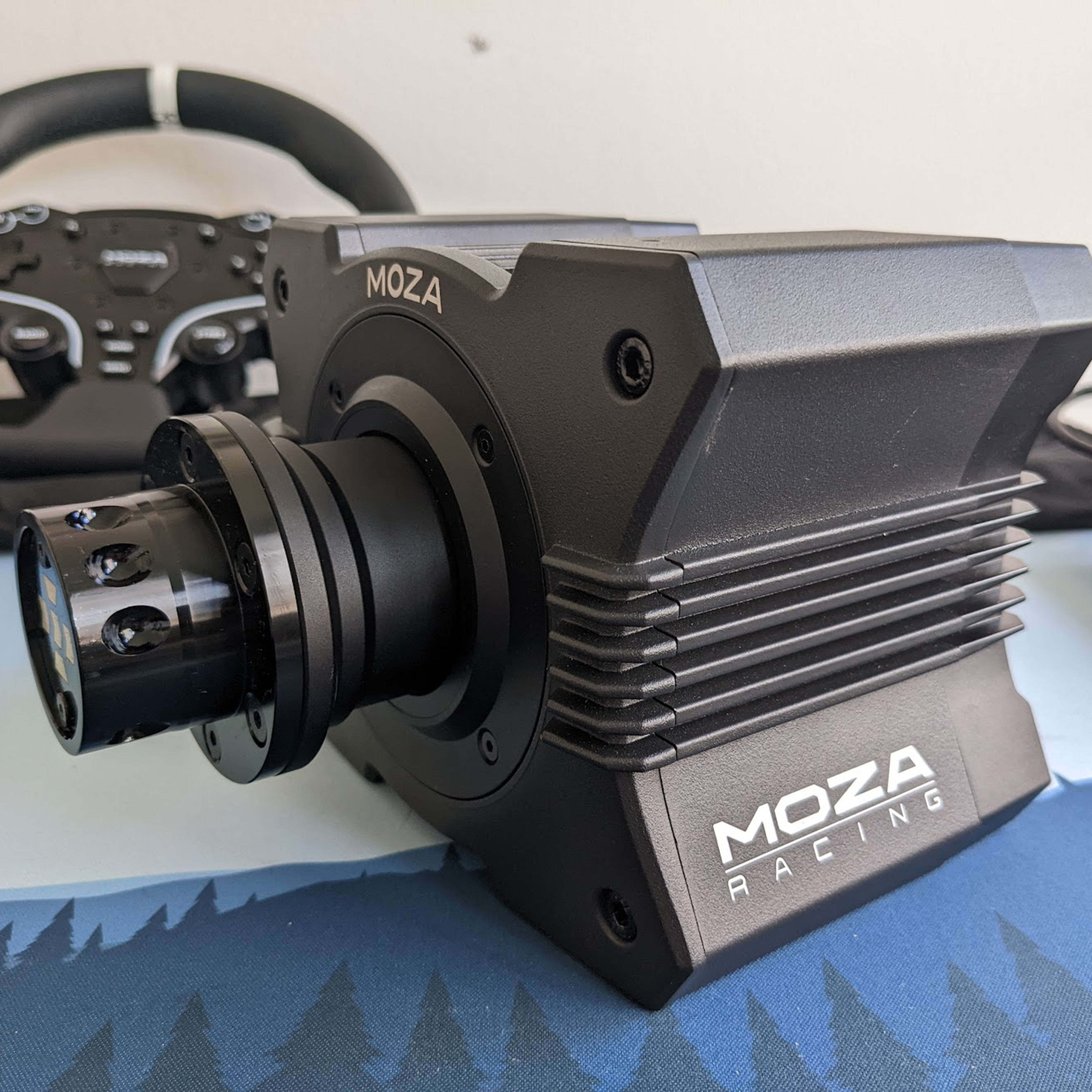 Moza R5 Bundle + SR-P Brake Performance Kit