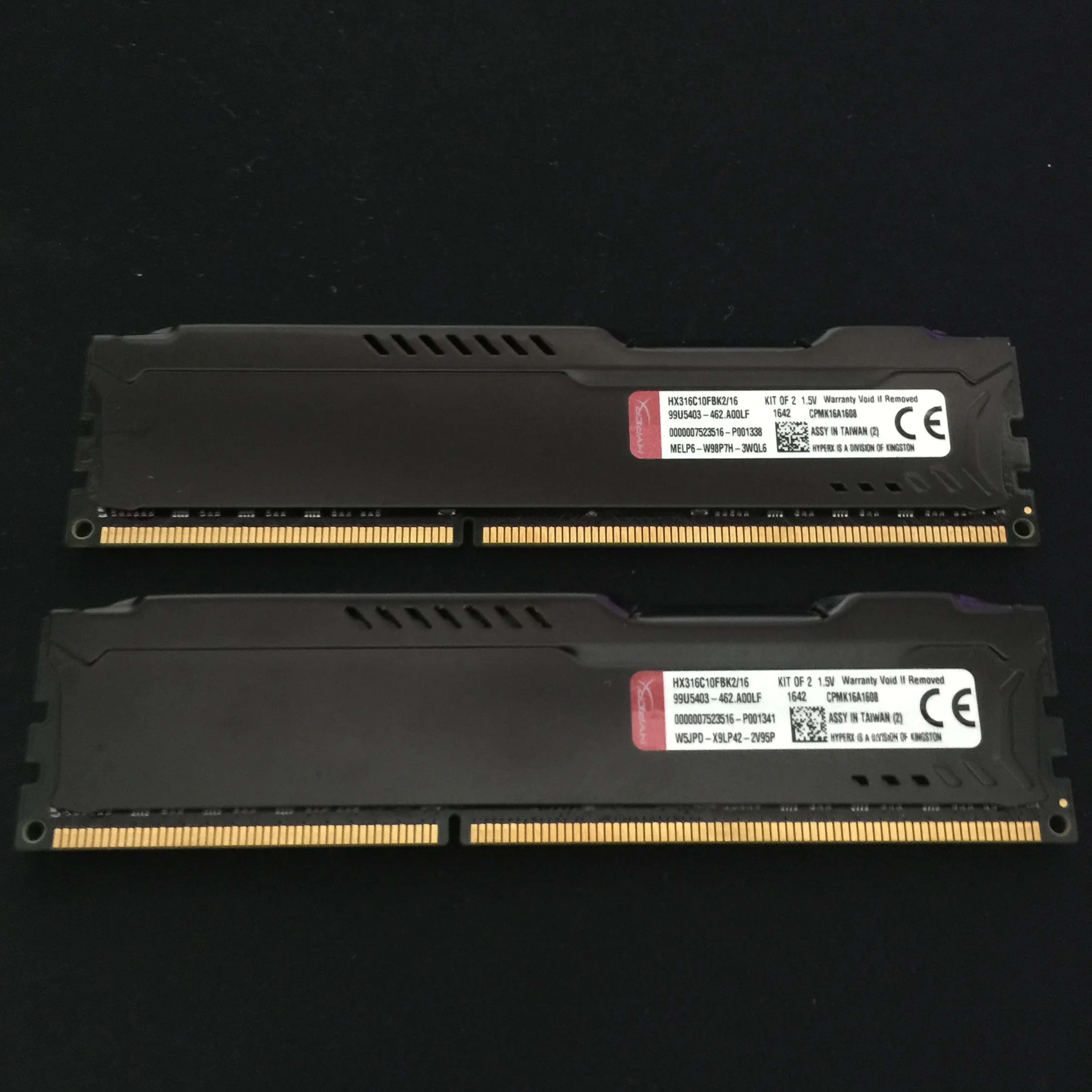 24GB DDR3 Ram Set!  G.Skill RipjawsX 8GB (2x4GB) RAM, and Kingston HyperX 16GB (2x8GB) RAM