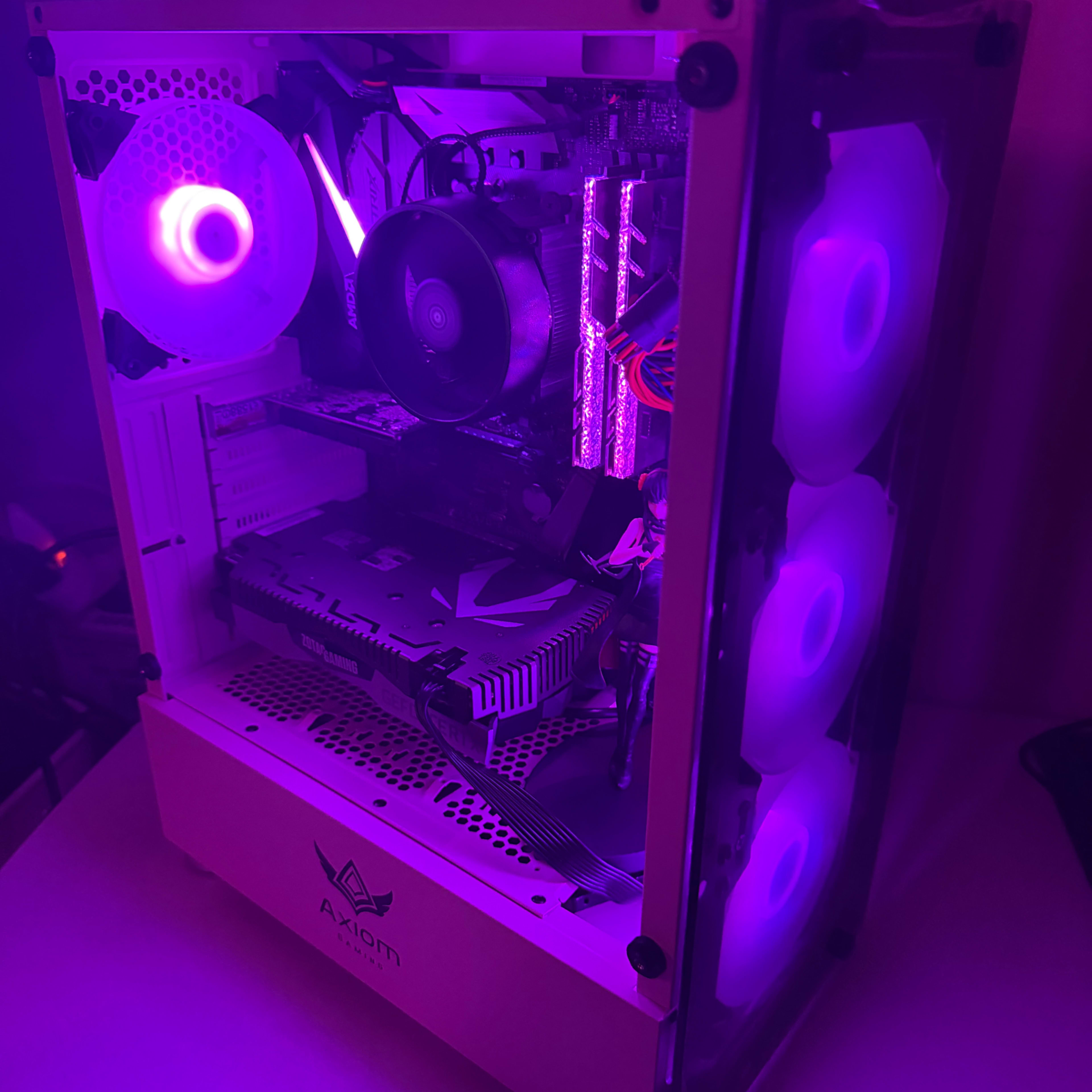 Pink Gaming PC | Ryzen 5 2600X | RTX 2060 | 16GB RAM | 120GB Pink Gaming PC | Ryzen 5 2600X | RTX 2060 | 16GB RAM | 120GB