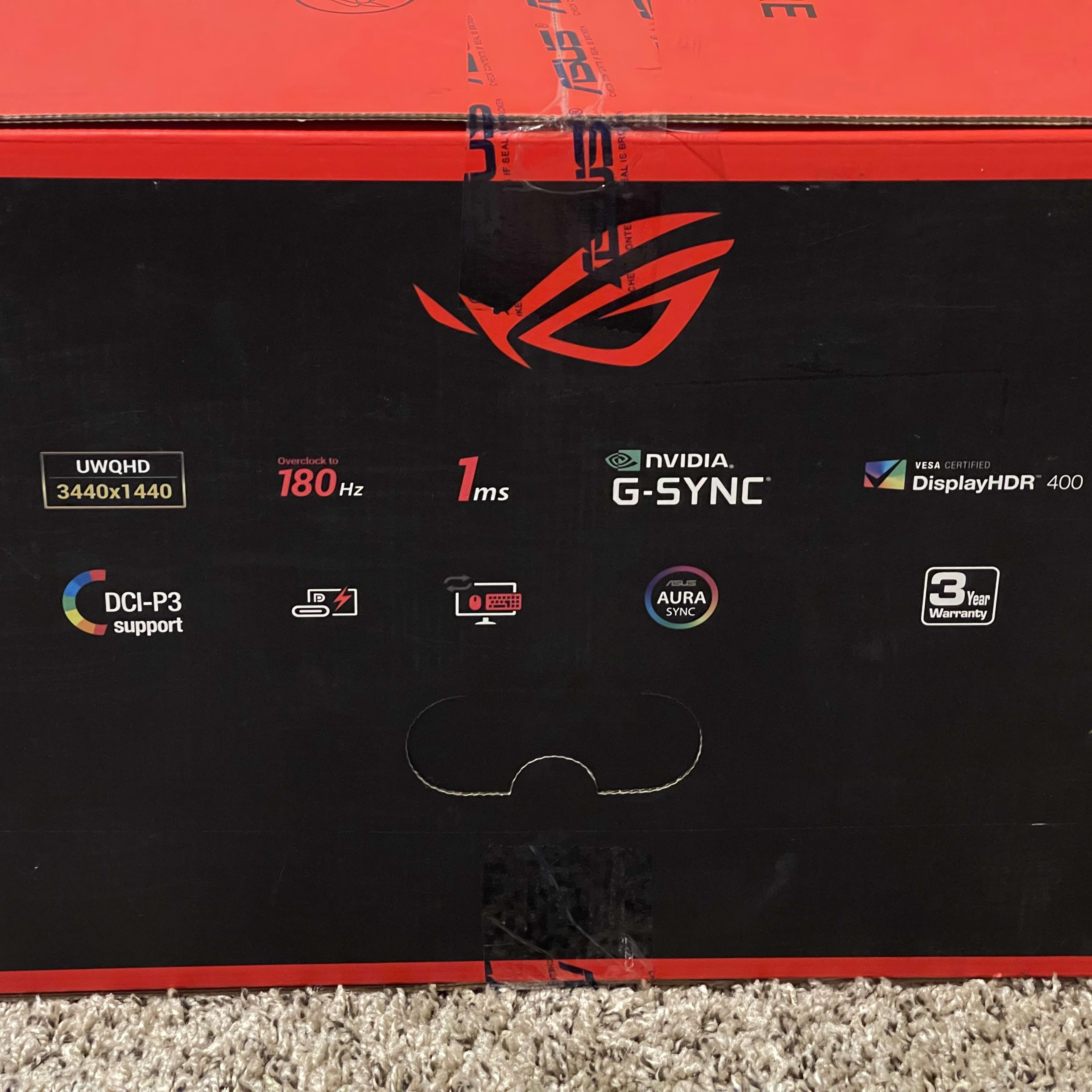 ASUS Rog Strix XG349C 34" Ultrawide Curved Monitor Jawa