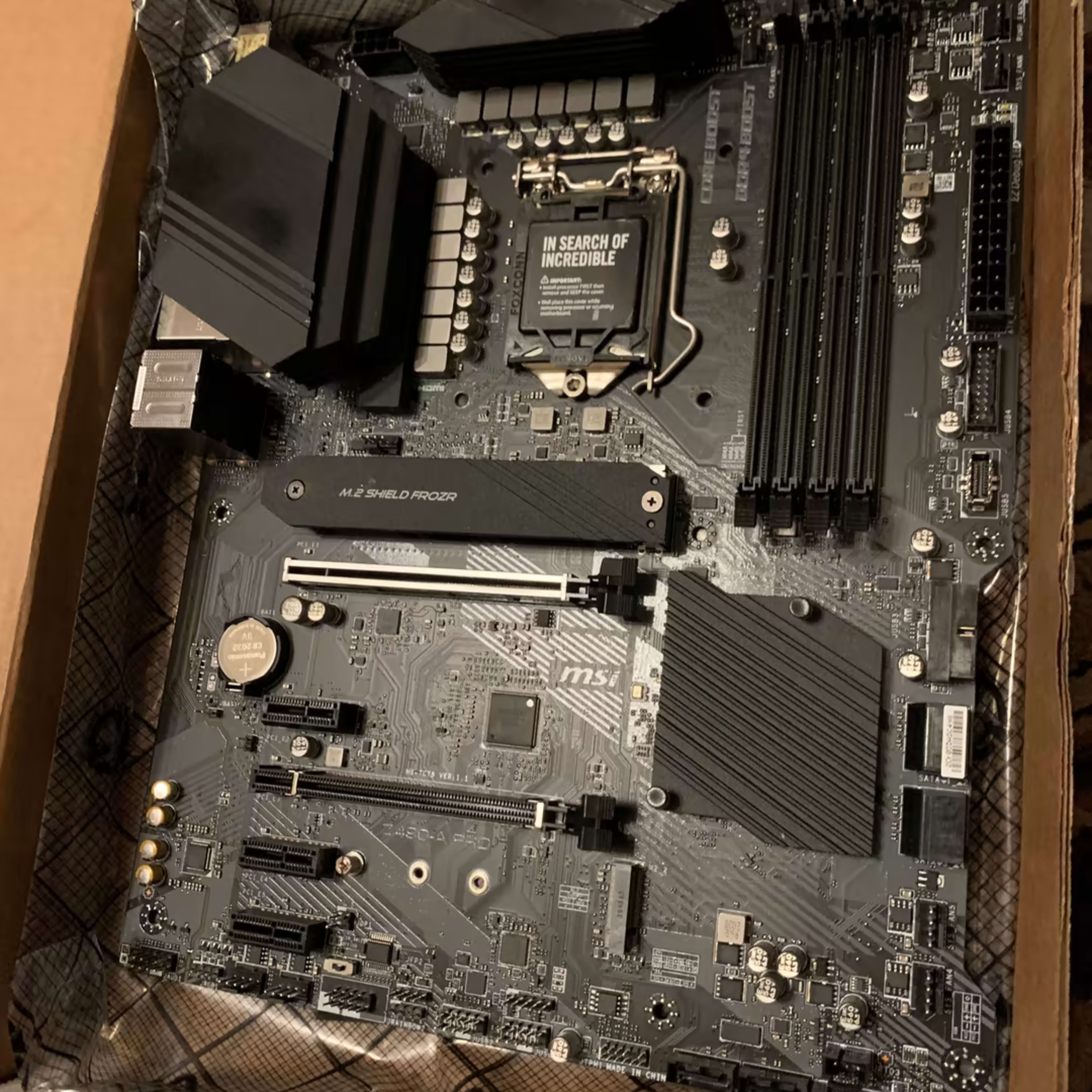 MSI Z490-A PRO Motherboard | Jawa MSI Z490-A PRO Motherboard | Jawa