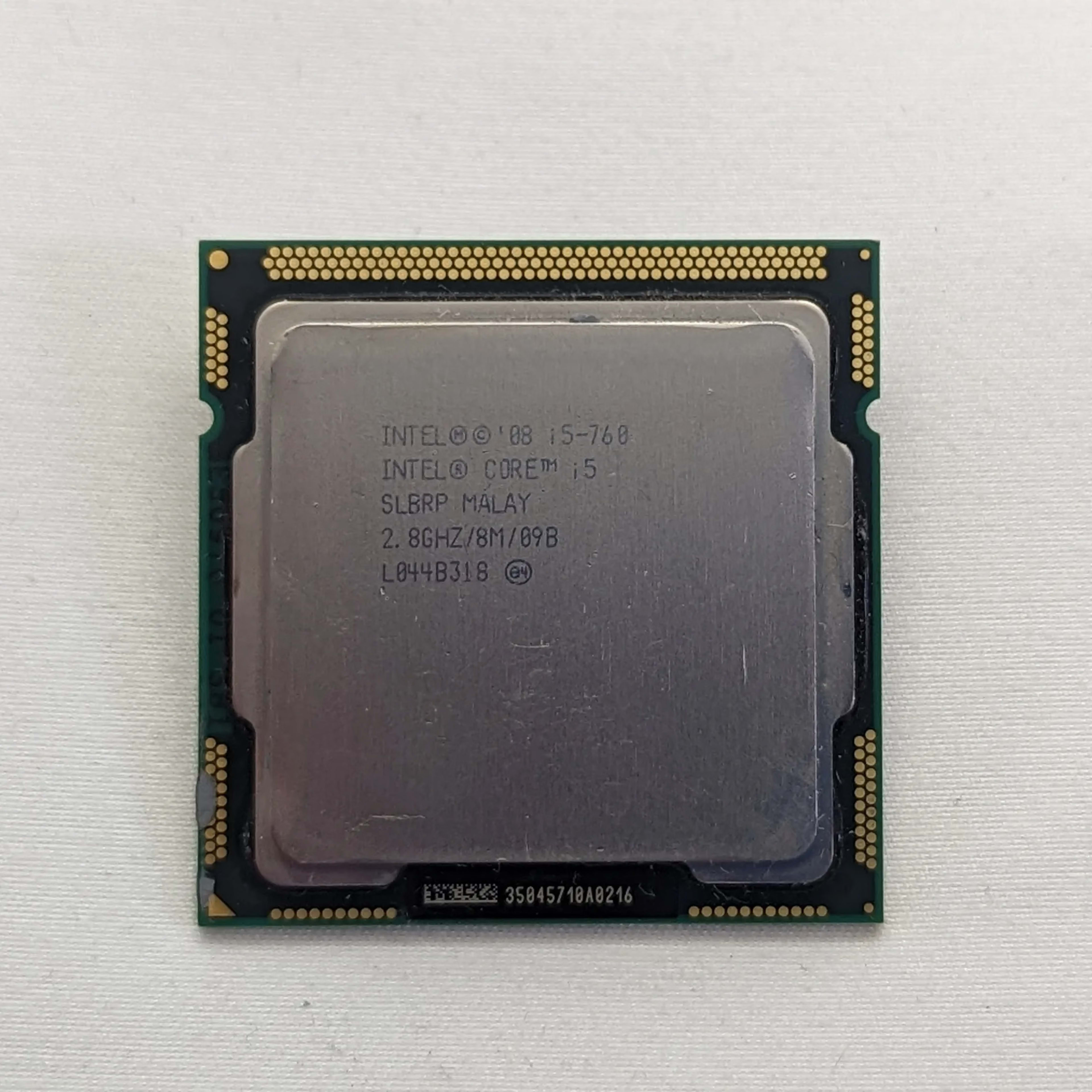 Intel Core i5-760 2.8Ghz Quad Core LGA 1156 1st Gen Processor CPU 