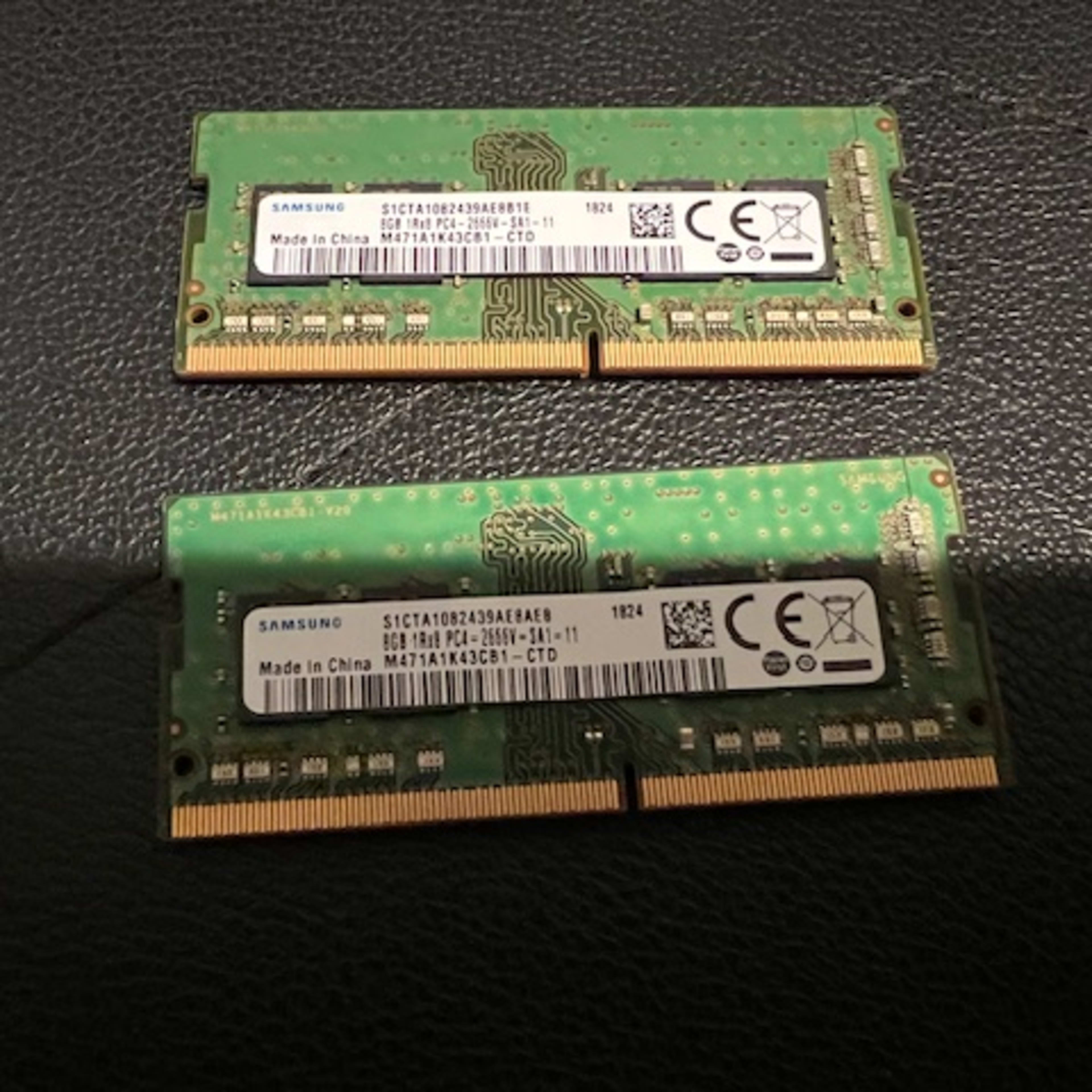 Samsung 16GB (8GB X2) Laptop DDR4-2666 Mhz SO-DIMM Dual Channel Ram Kit.