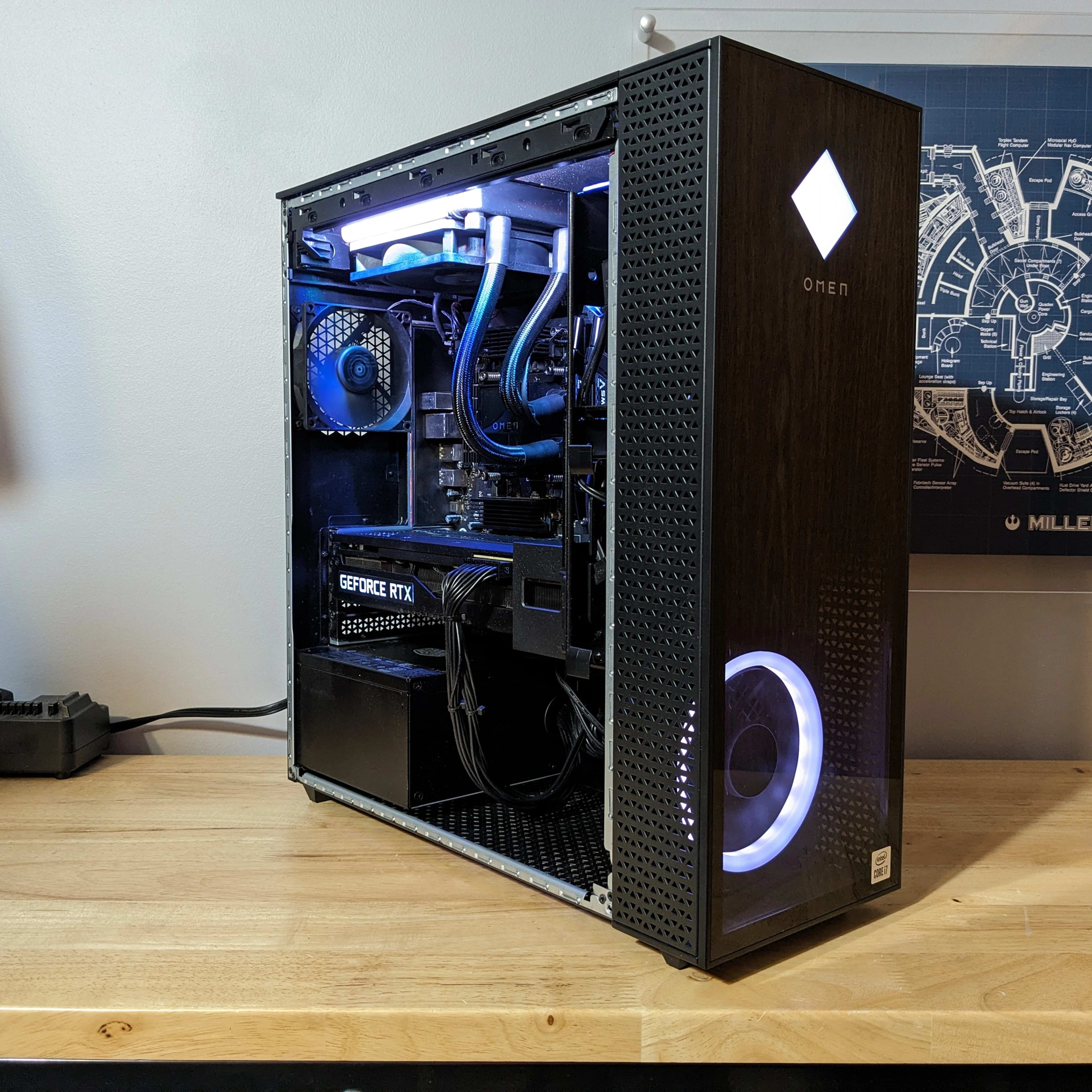 Omen Gaming Desktop - RTX 3080 10GB, i7 10700KF, 32GB RAM Omen Gaming Desktop - RTX 3080 10GB, i7 10700KF, 32GB RAM