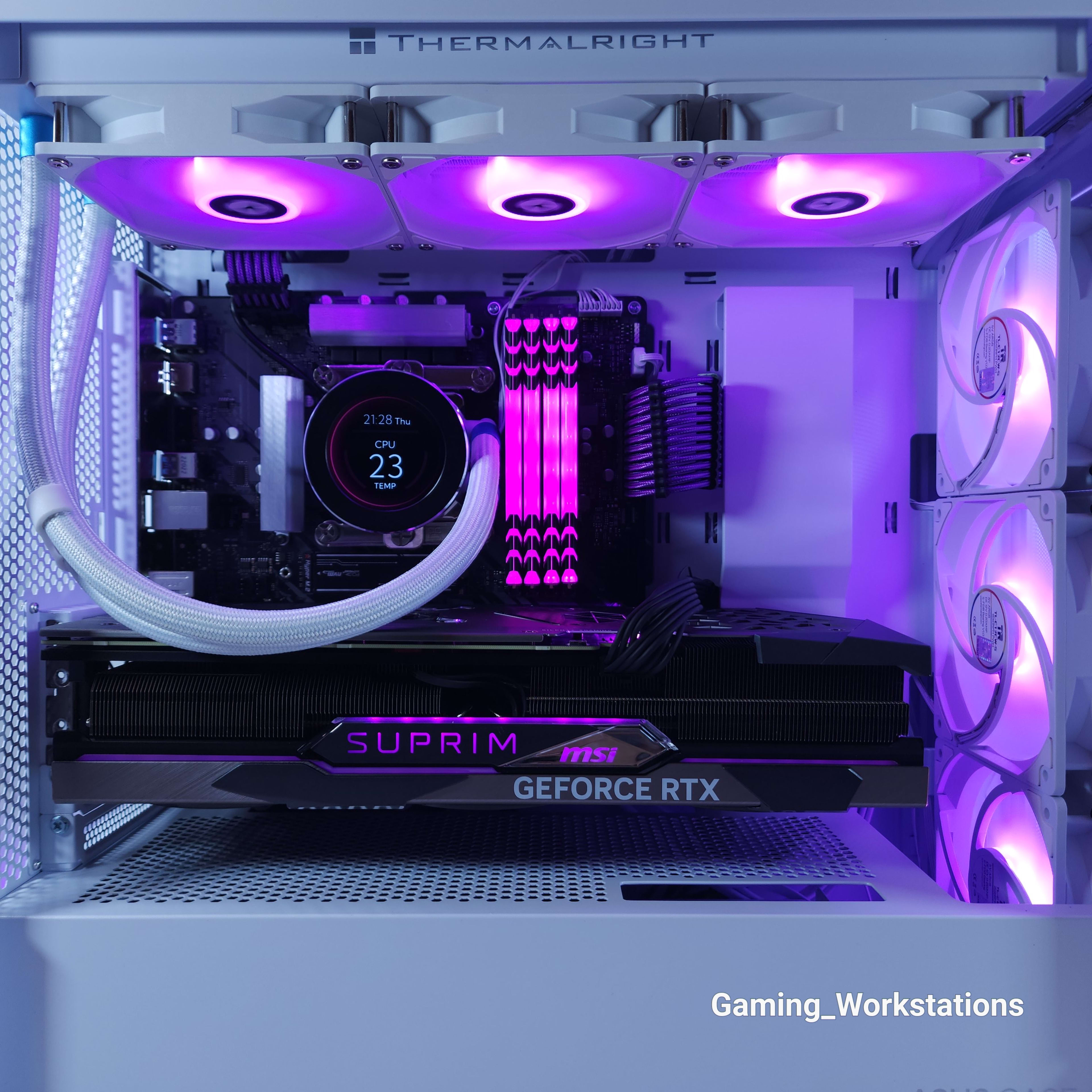 💜🤍1440p Gaming | RTX 4070Ti | Core i7 12700K | 32GB 3200MHz | 2TB NVMe SSD Gen 4