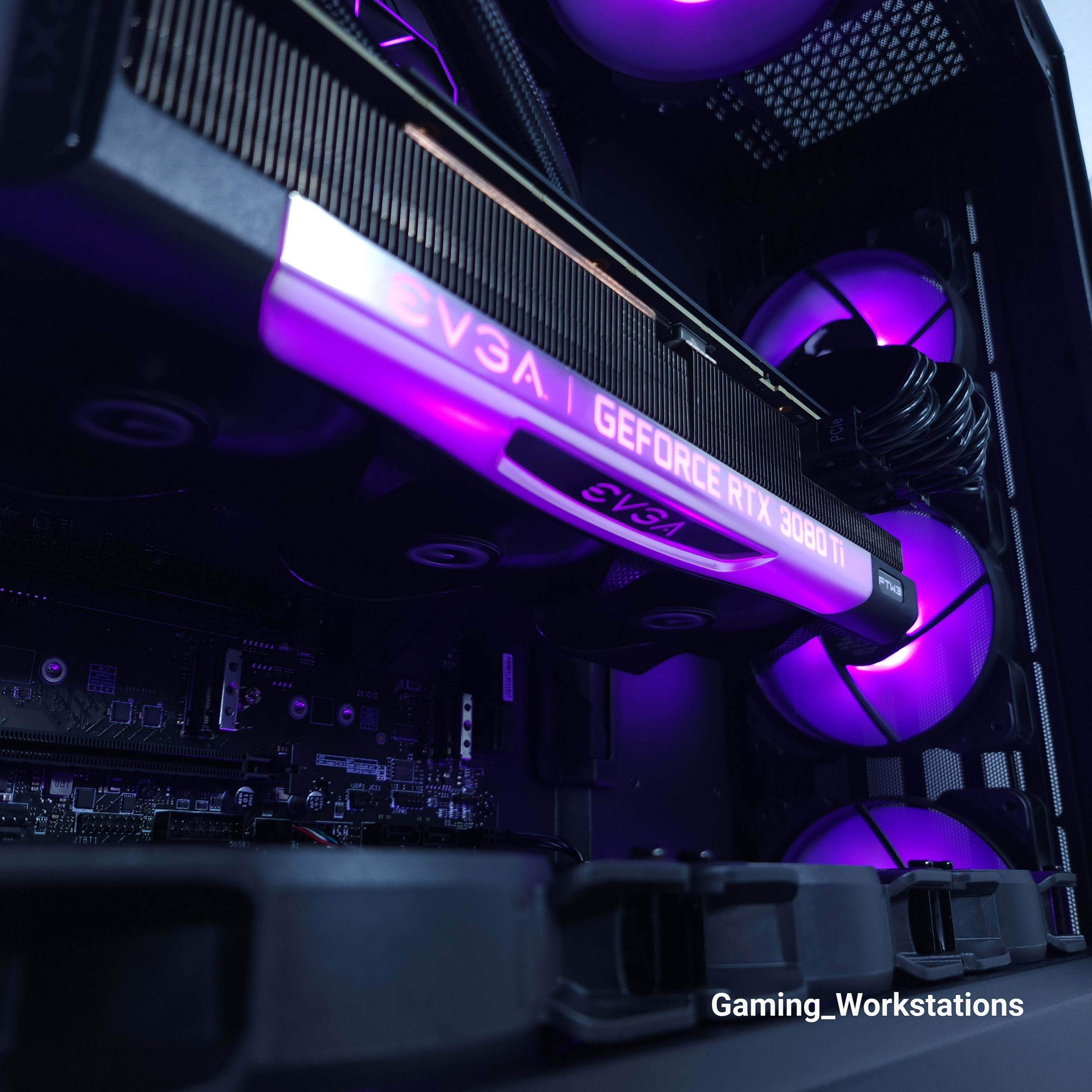 💜🖤1440p Gaming | RTX 3080 Ti FTW3 | Intel Core i5 12600KF | 32GB 3200MHz | 1TB M.2 NVMe SSD Gen 4