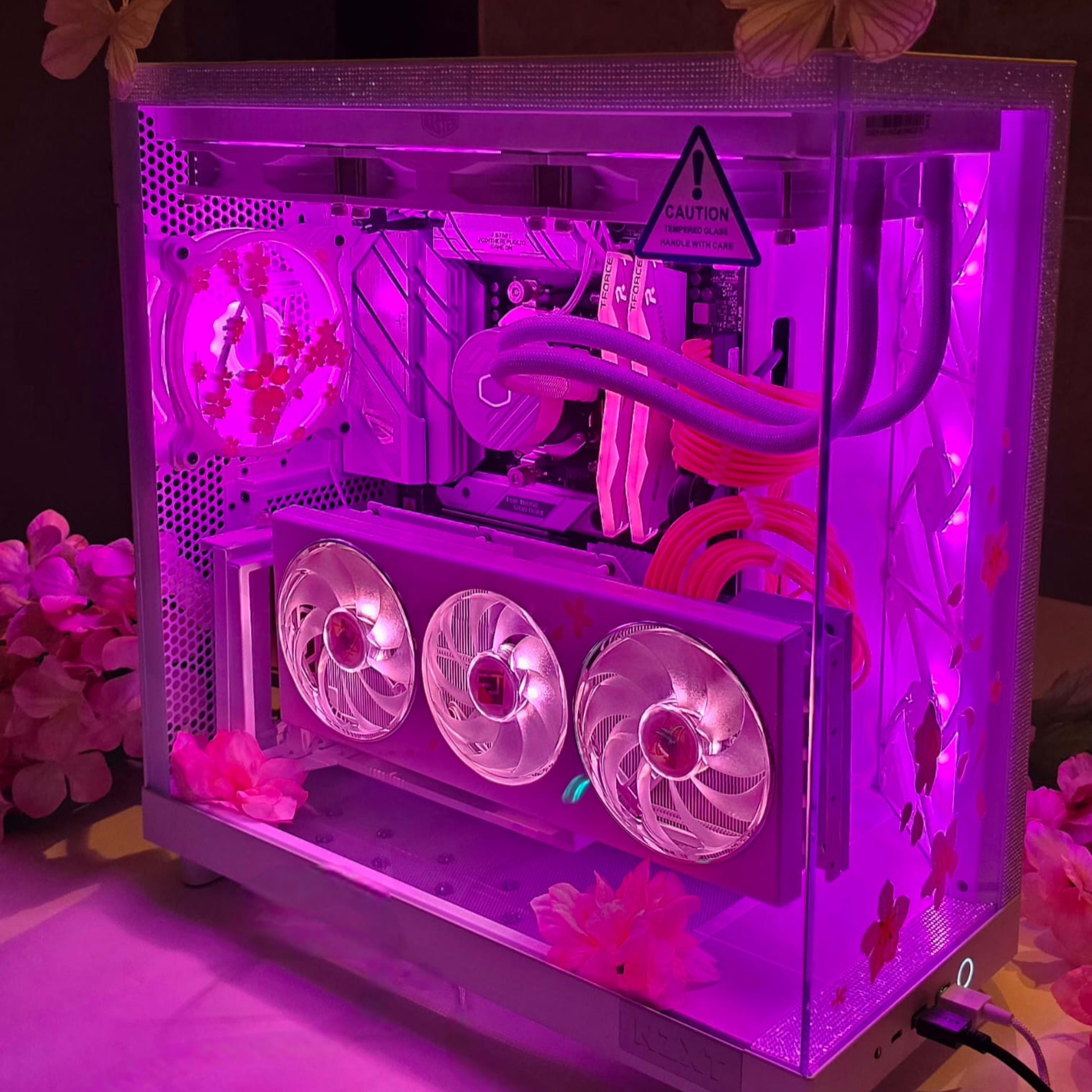 Sakura Pc 🌸🌸🌸 7800X3D + 7800XT (Sakura Version) | Jawa Sakura Pc 🌸🌸🌸 7800X3D + 7800XT (Sakura Version) | Jawa