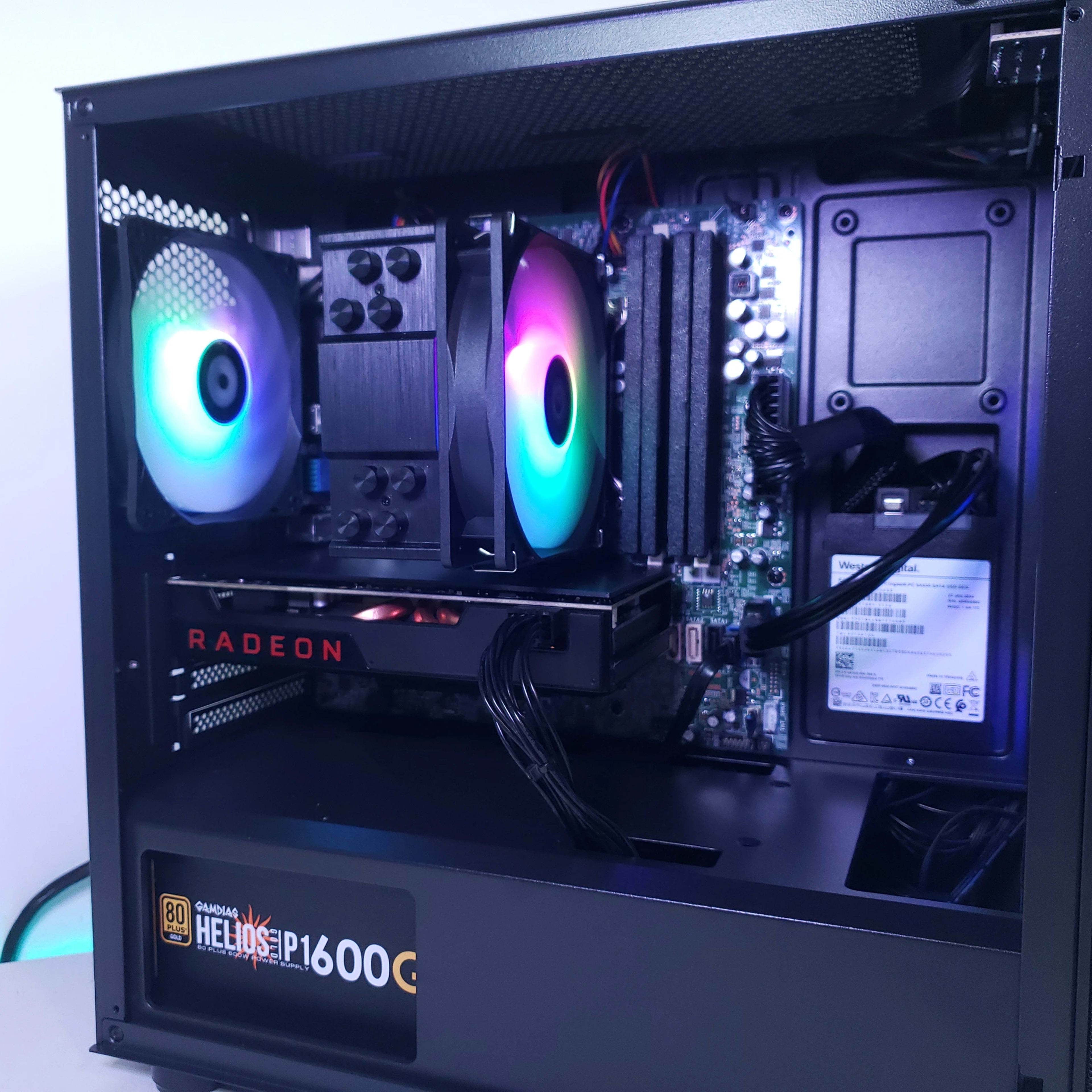 i7🚨Pro Edition Gaming PC | ⚙️RX580 | Custom RGB✨ |