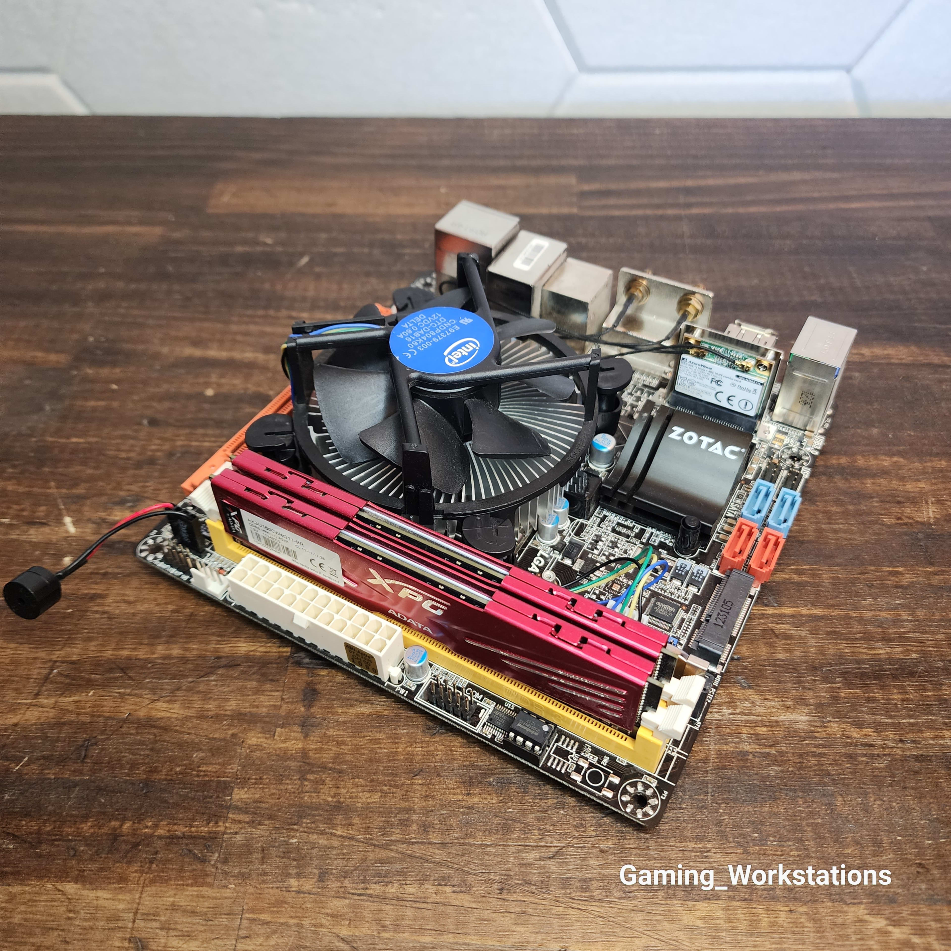 CPU + Motherboard + RAM + Cooler Combo