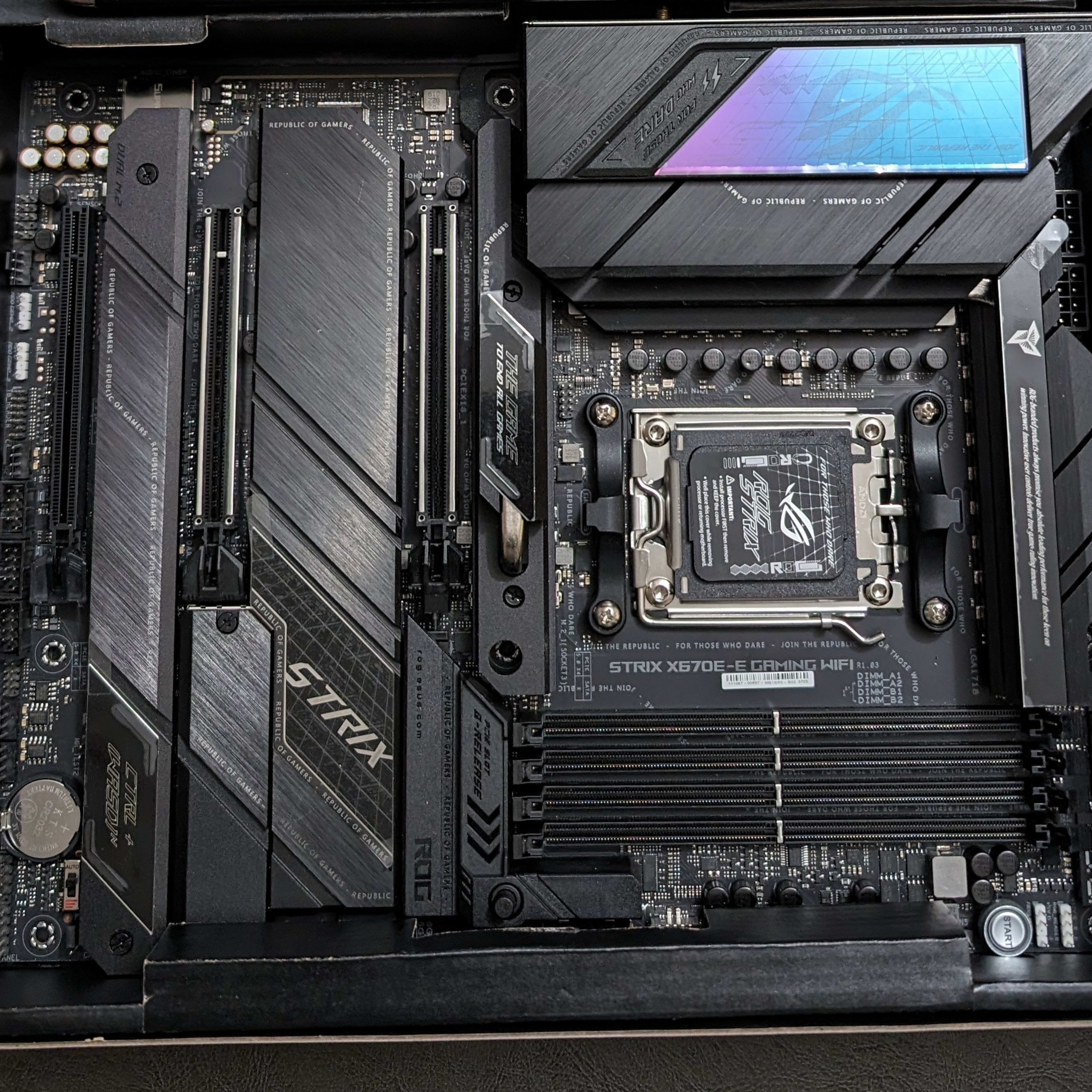 ASUS ROG STRIX X670E-E AM5 ATX Motherboard