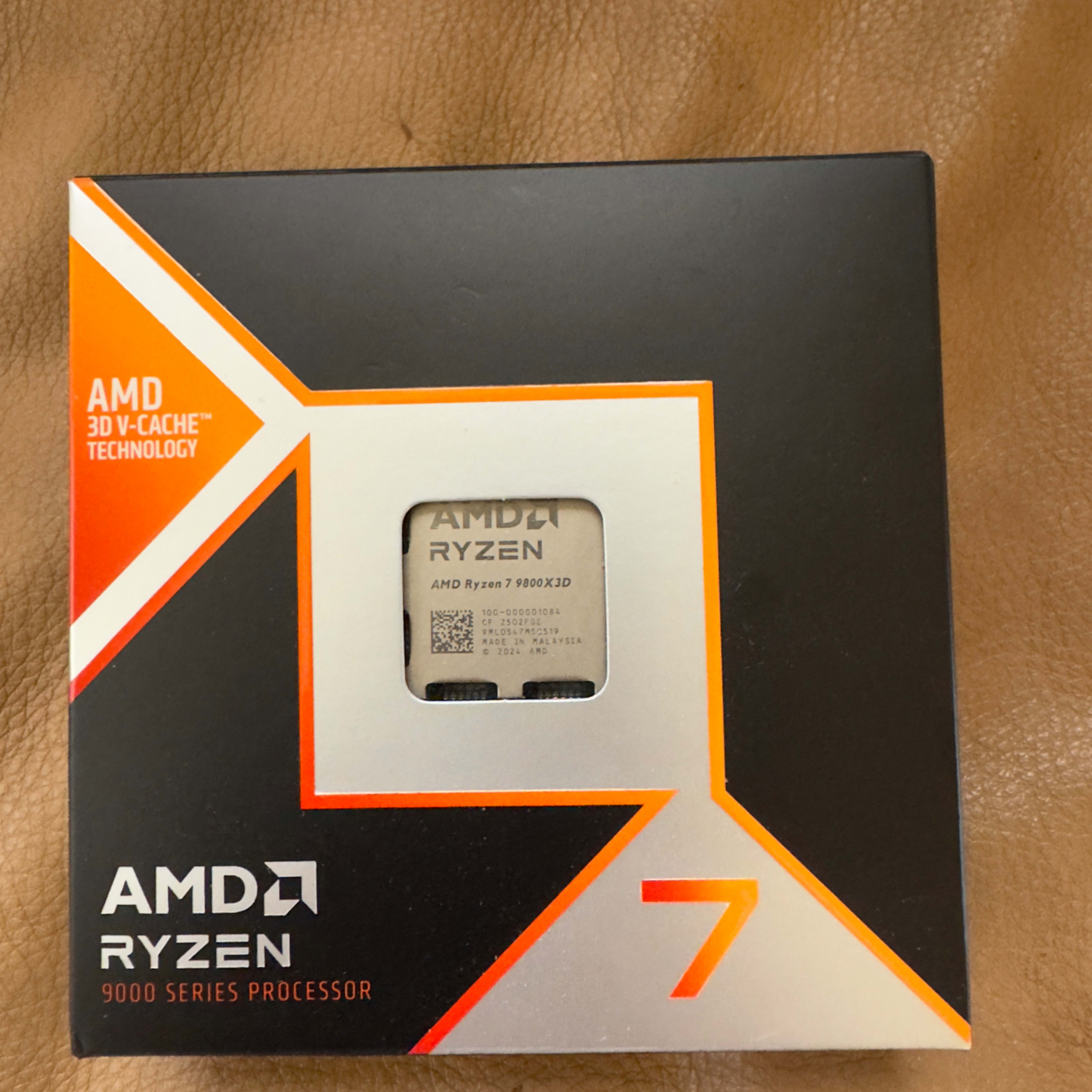AMD Ryzen 7 9800X3D - Ryzen 7 9000 Series Zen 5 8-Core 5.2 AMD Ryzen 7 9800X3D - Ryzen 7 9000 Series Zen 5 8-Core 5.2