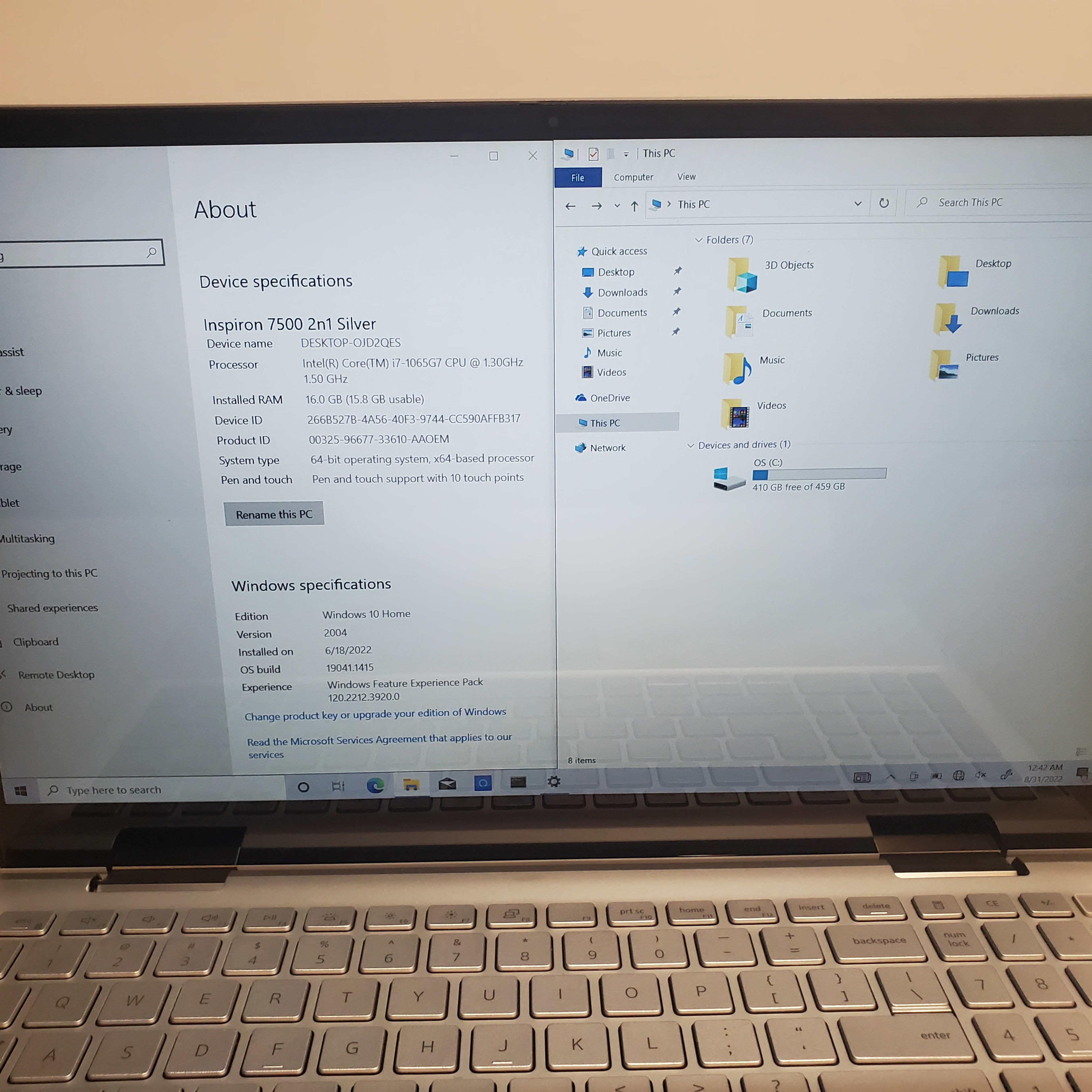 Dell Inspiron 2n1 15.6" Touchscreen Laptop