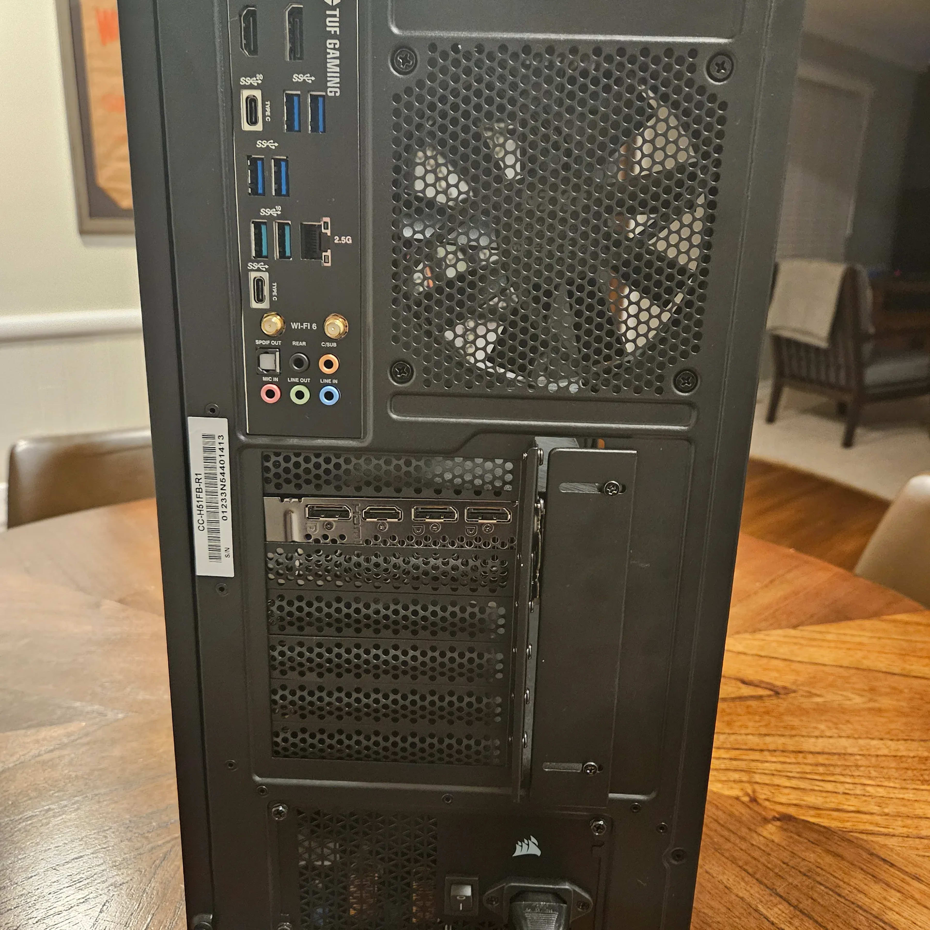 Gaming PC Intel i5 12600k CPU with AMD 6700xt GPU. 500 gb ssd M.2 drive and 16 gb of ddr4 ram