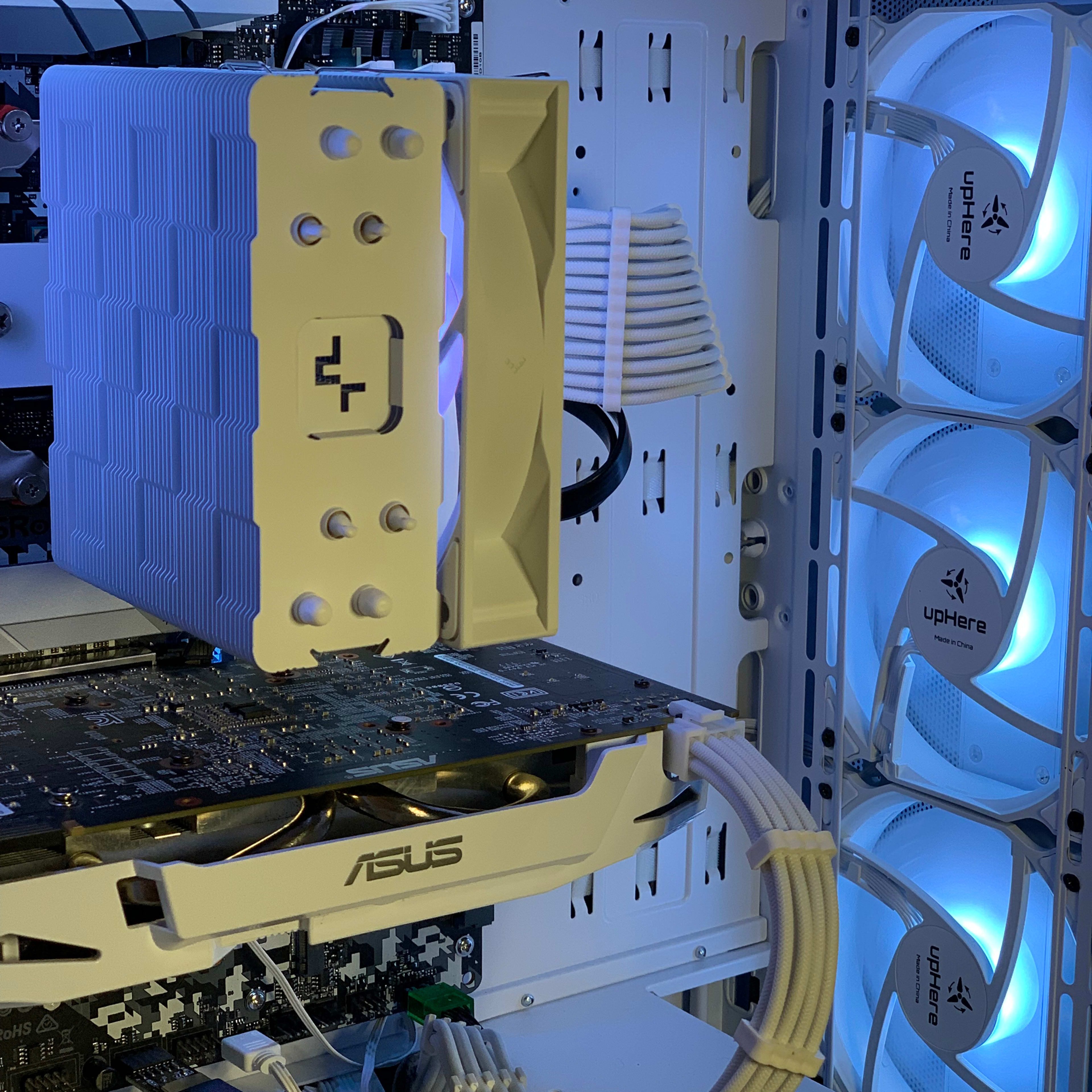White Gaming PC Ryzen 7 2700 GTX 1070 Jawa