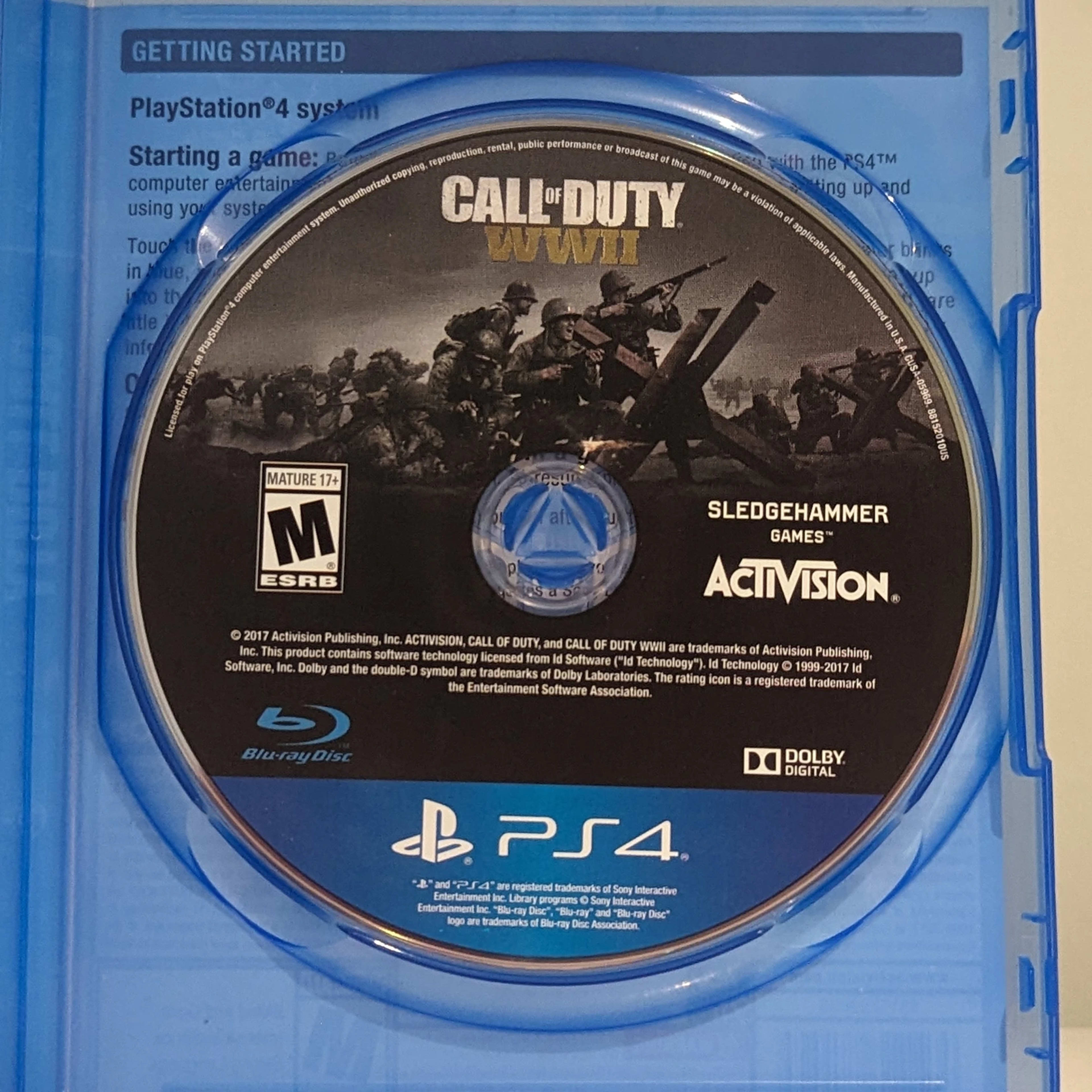 PS4 || Call Of Duty World War II