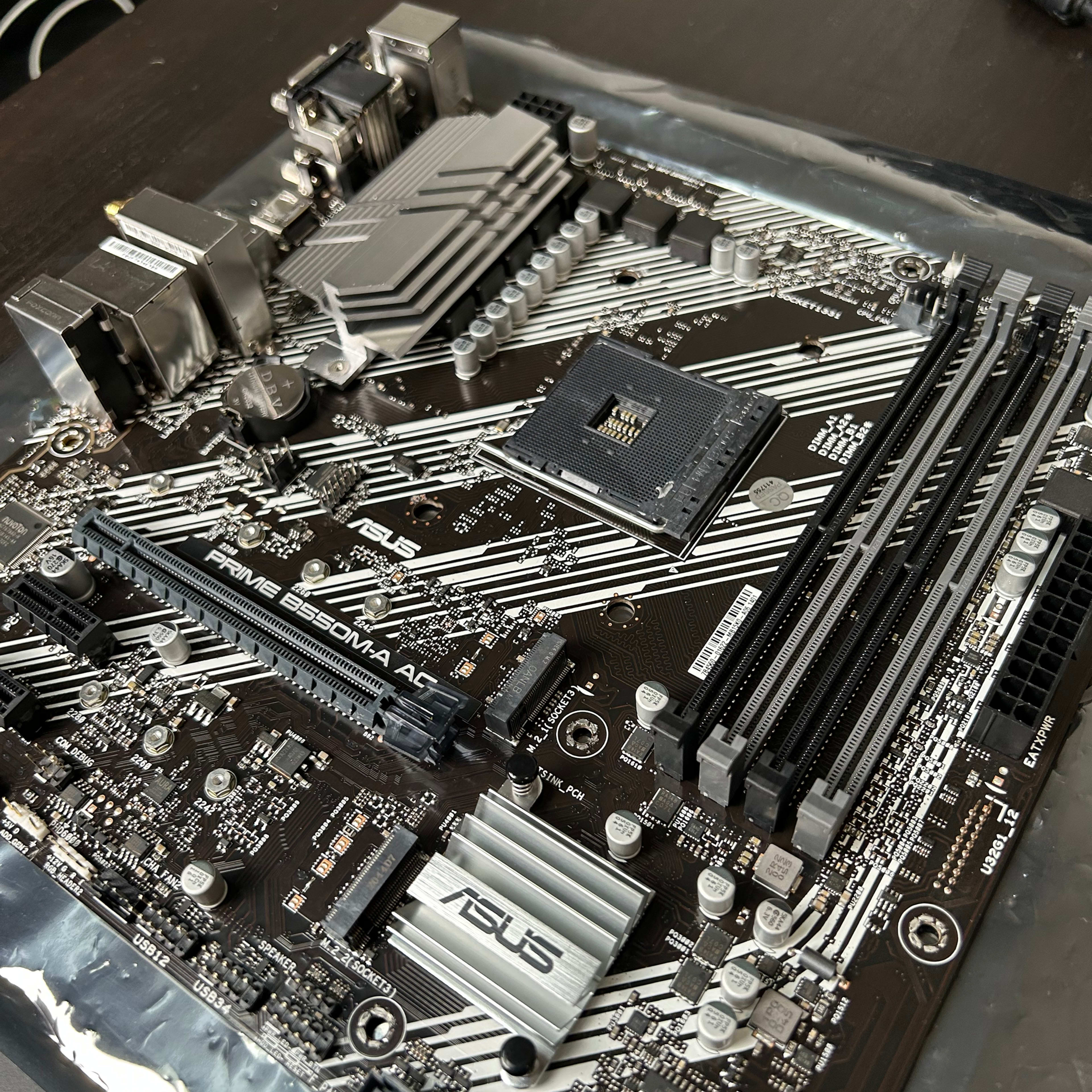 Asus Prime B550M-A AC AM4 Micro ATX Motherboard