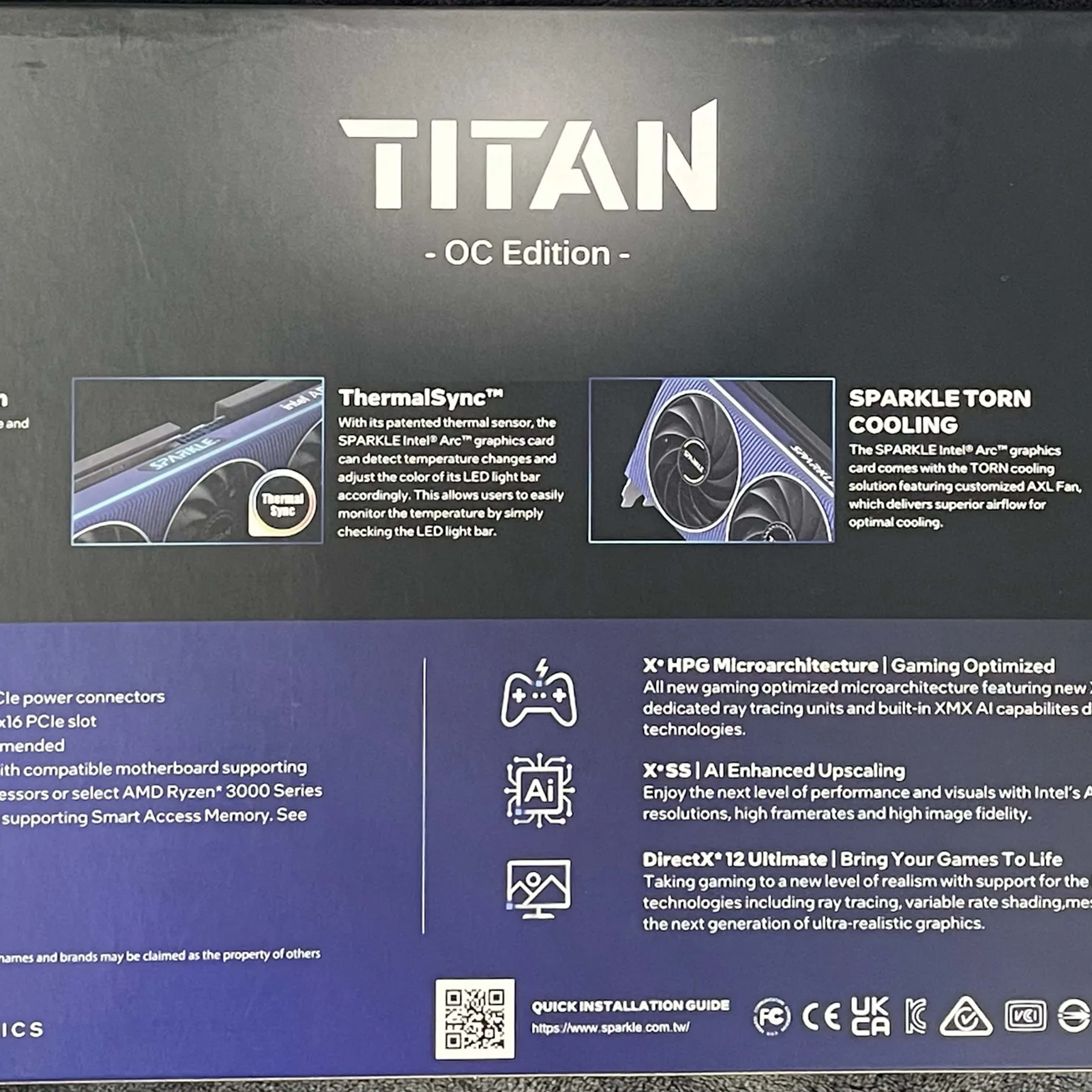 Sparkle Intel Arc A770 New In Box 16GB | Jawa Sparkle Intel Arc A770 New In Box 16GB | Jawa