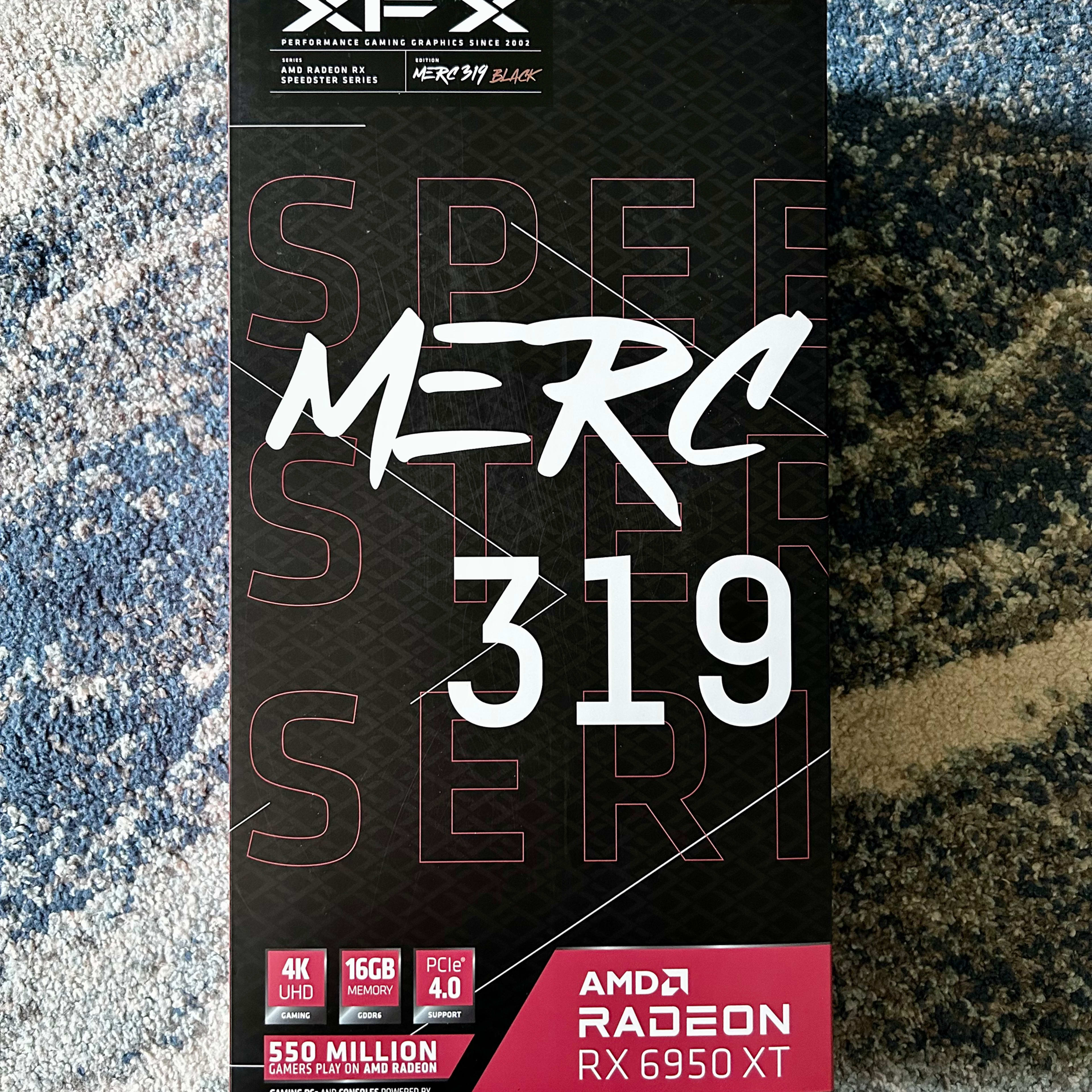  XFX Speedster MERC319 RX 6950XT Black Gaming Graphics