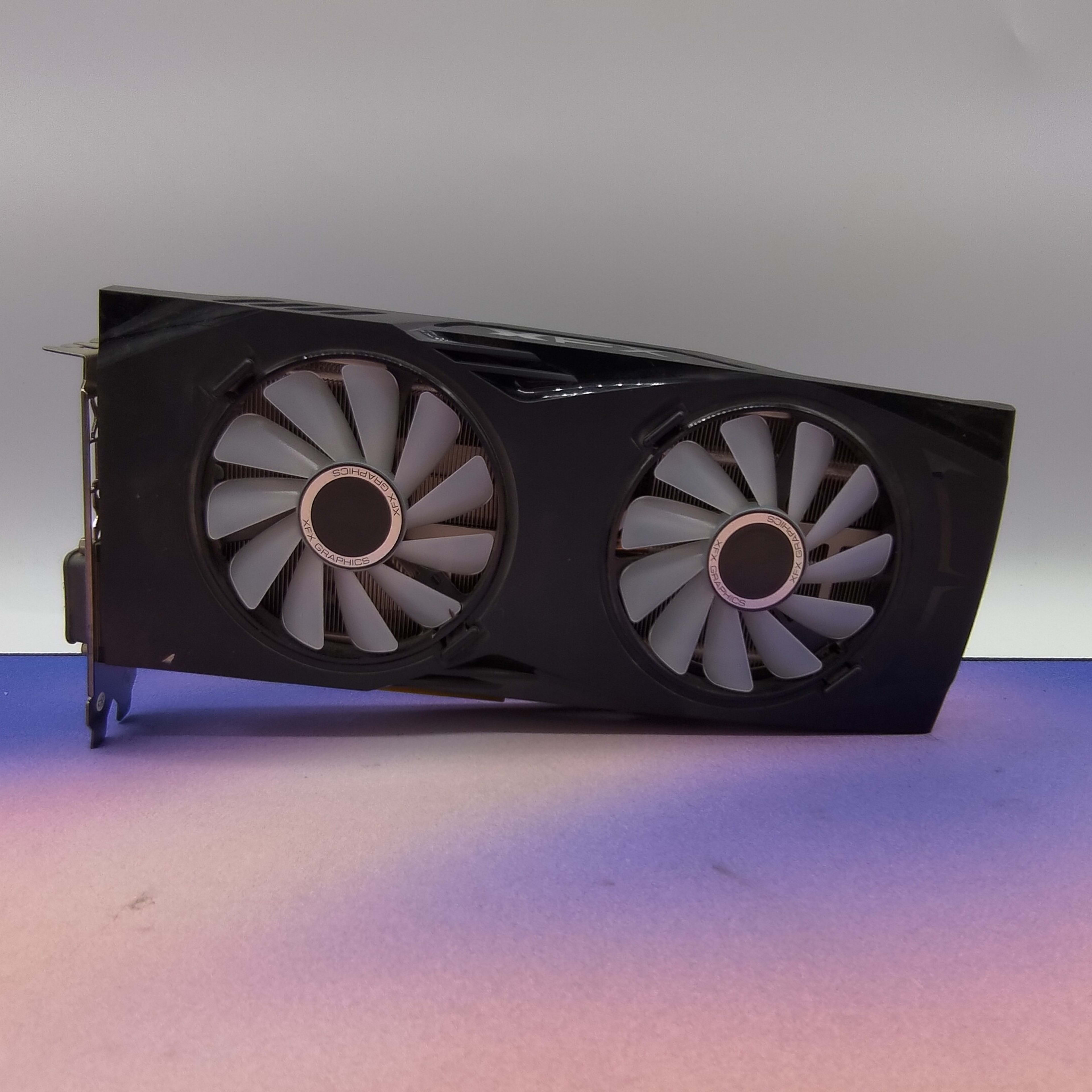 XFX RX 580 Black Edition RGB Fans