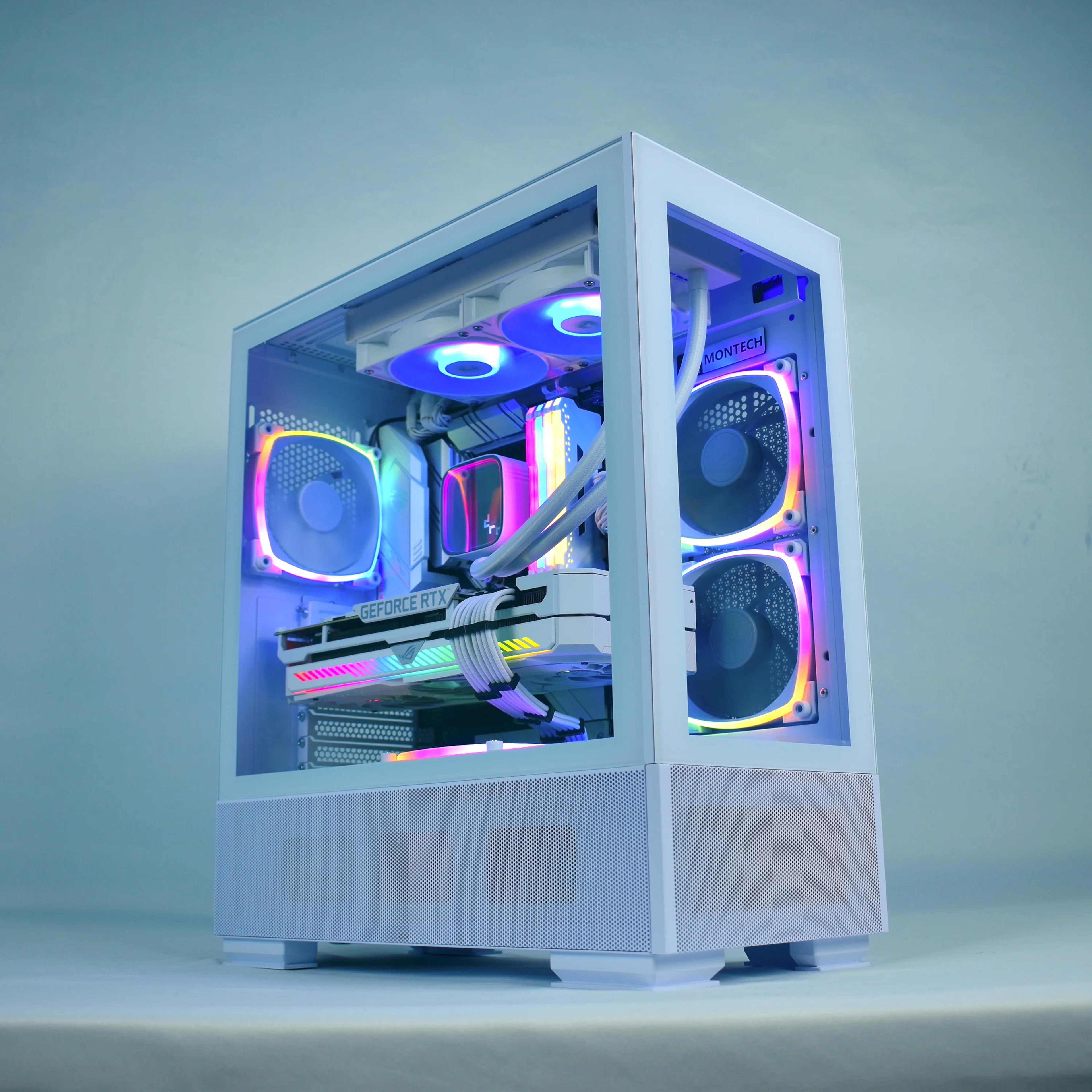 ❄️WHITE-OUT❄️ Custom Gaming/Streaming PC | NVIDIA RTX 3070, Ryzen 5600X, 32GB RAM, WiFi, 1TB NVME |