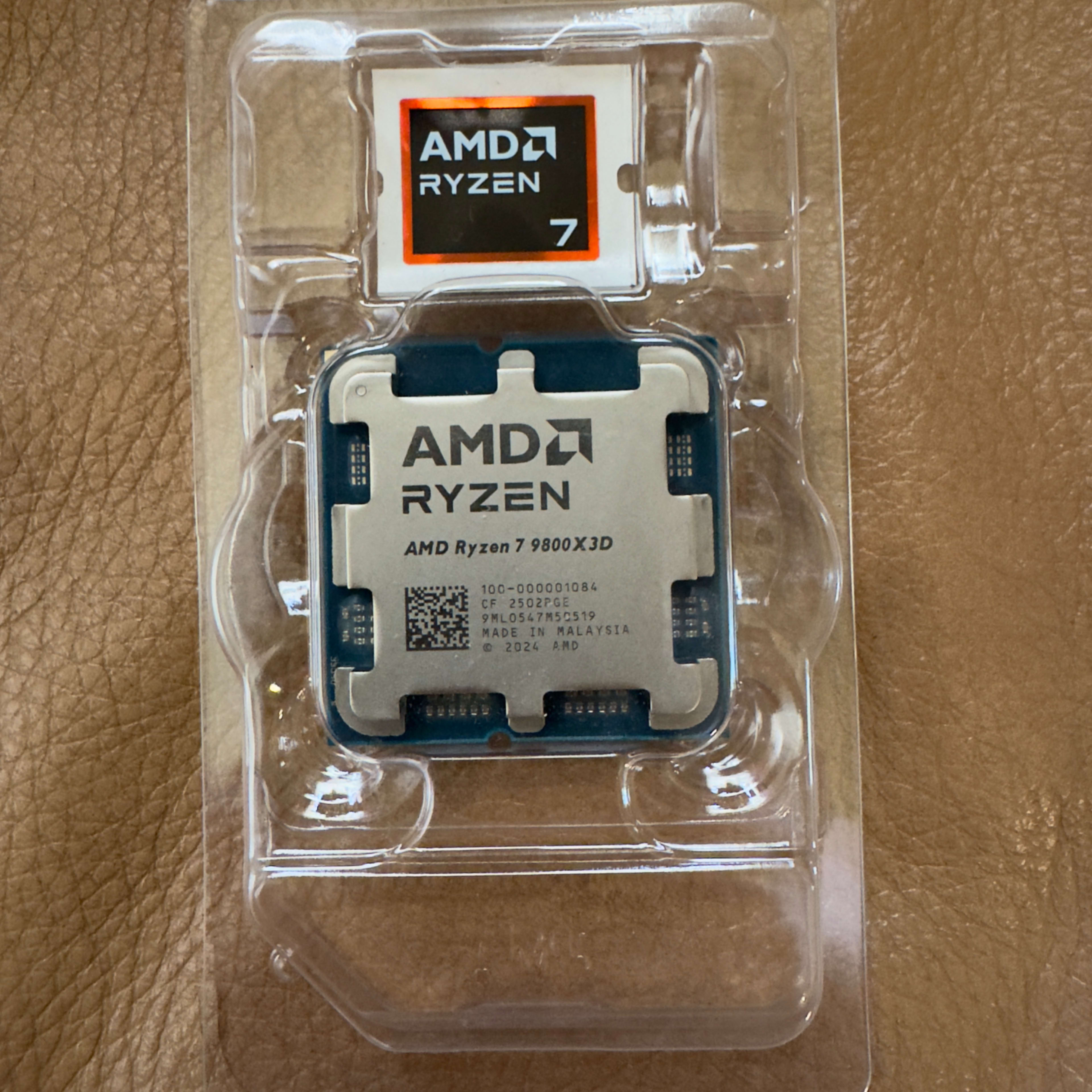 AMD Ryzen 7 9800X3D - Ryzen 7 9000 Series Zen 5 8-Core 5.2 AMD Ryzen 7 9800X3D - Ryzen 7 9000 Series Zen 5 8-Core 5.2