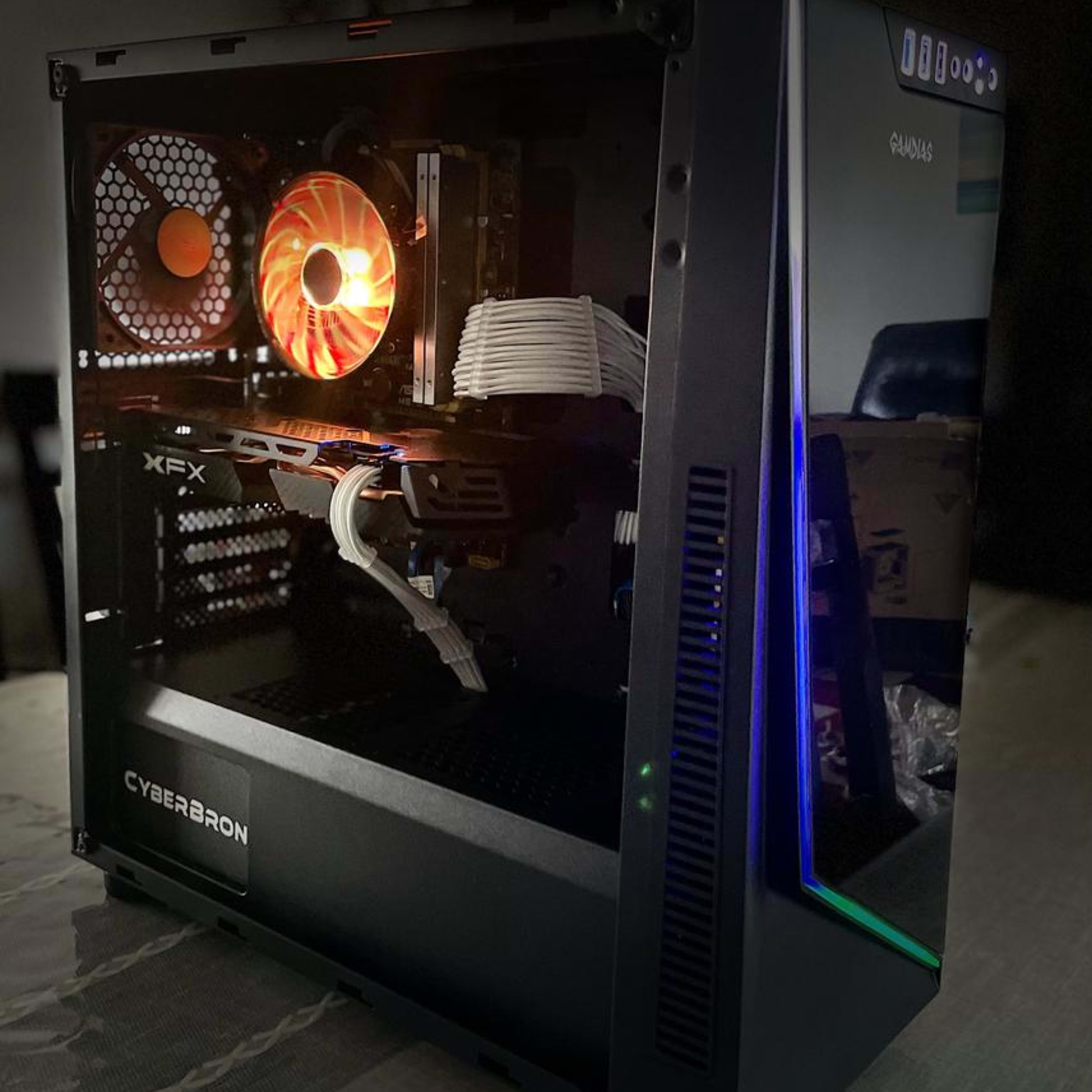 110+FPS Esports |  Intel i5, Radeon RX 580, 16GB RAM, 512GB SSD, RGB budget Gaming PC