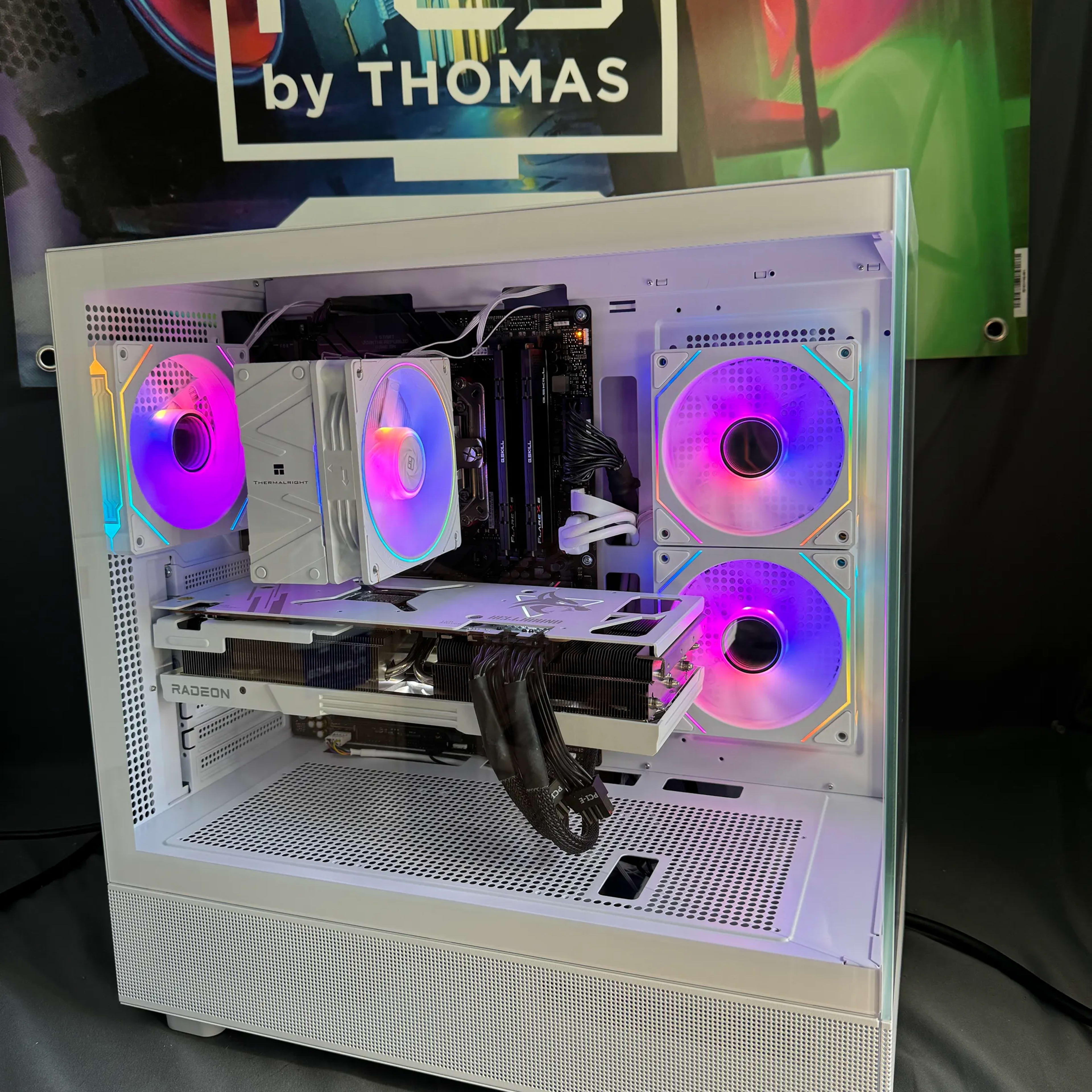 RTX 7900XTX Whiteout GAMING PC Ryzen 9 7900x