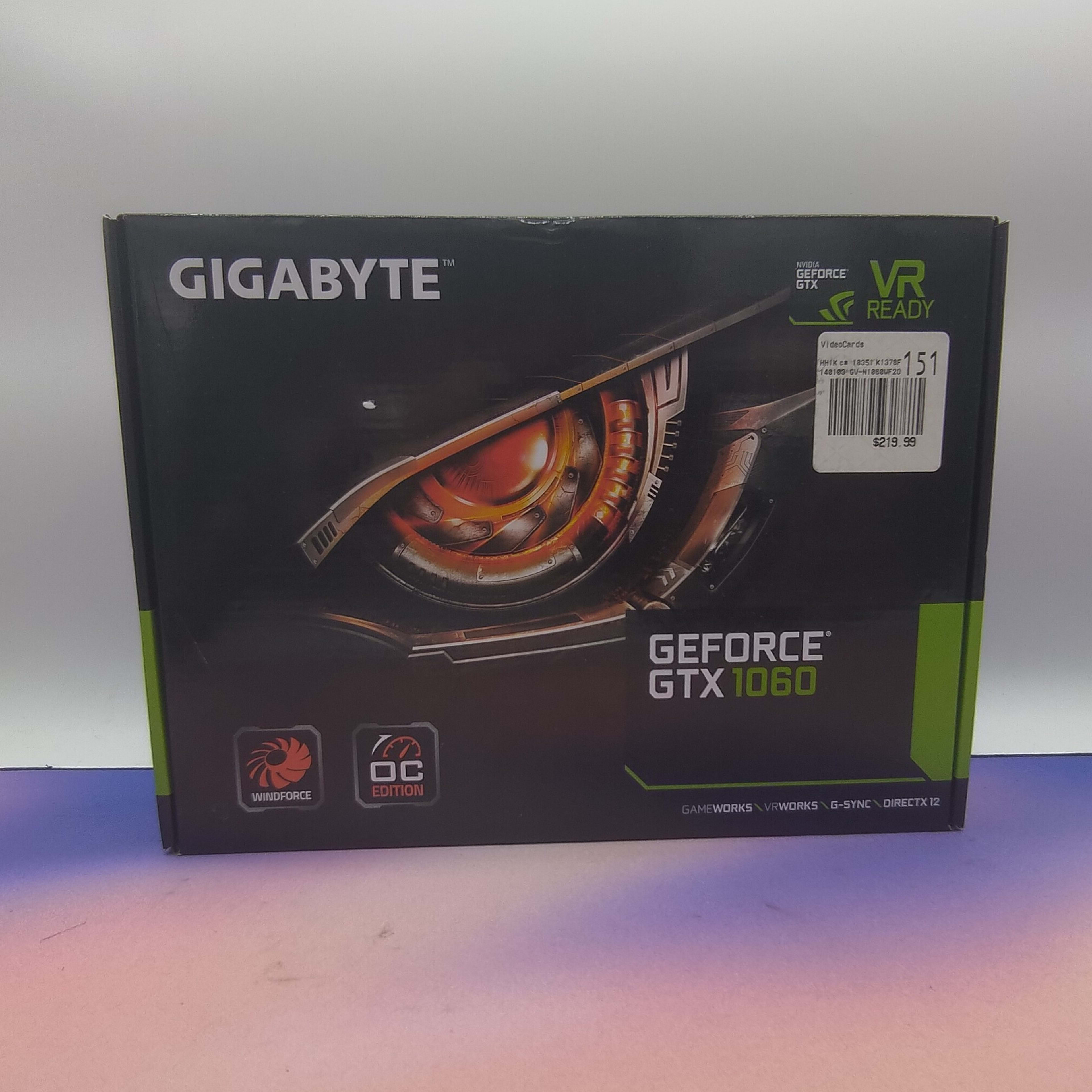 Gigabyte Windforce GTX 1060 3GB