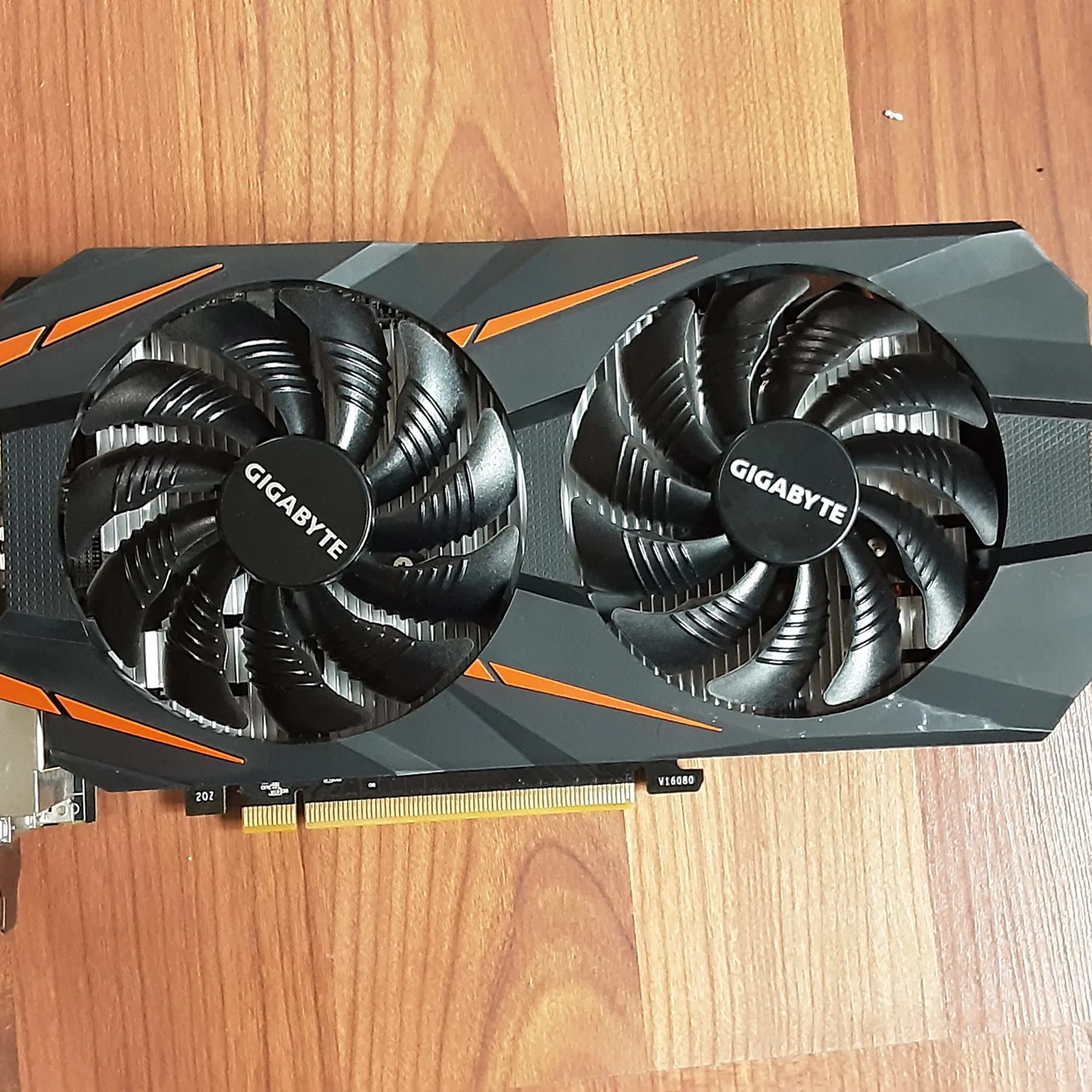 GIGABYTE GeForce GTX 1060 3GB GDDR5 Graphics Card USED, Repasted, Backplate