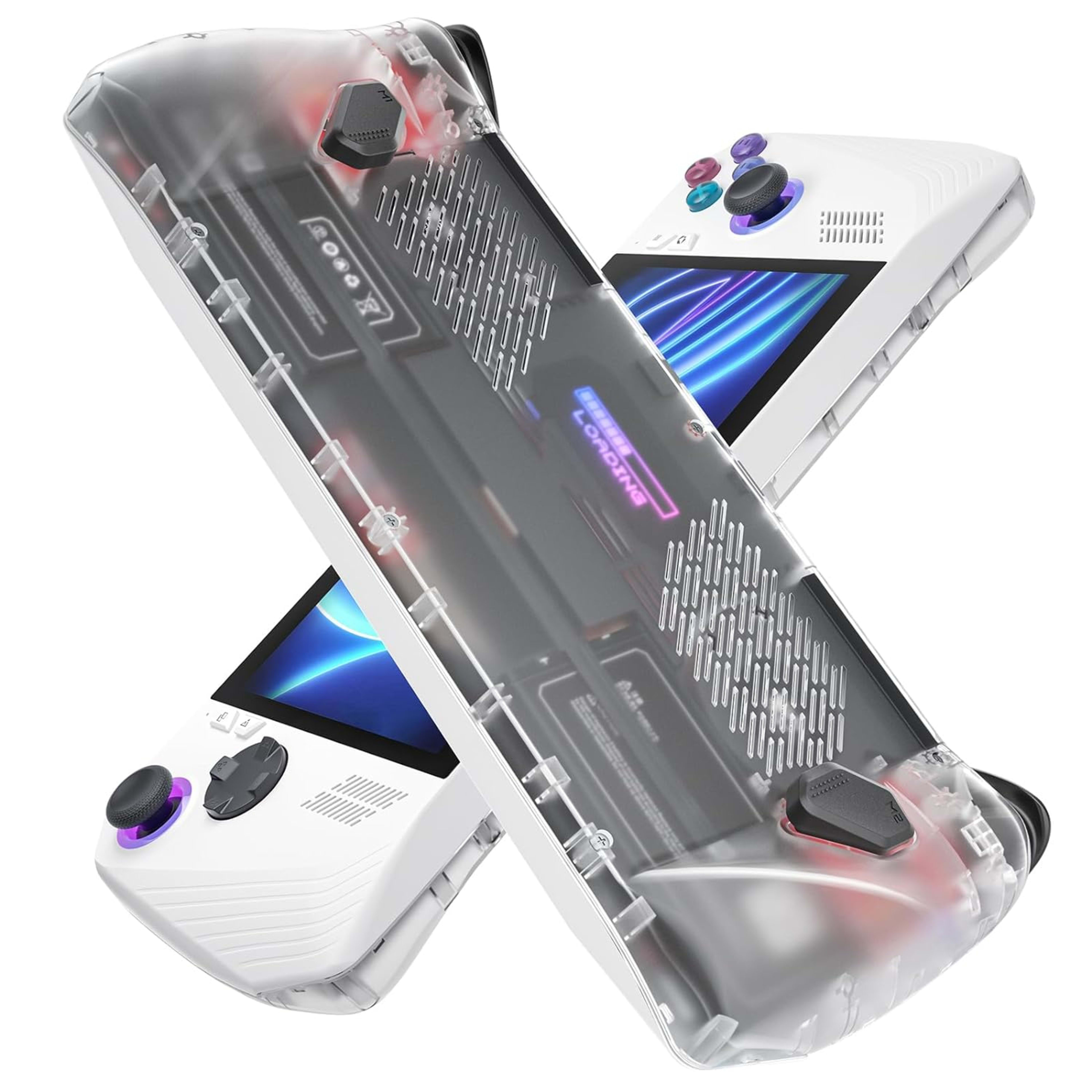 ROG Ally - JSAUX RGB Transparent Back Plate