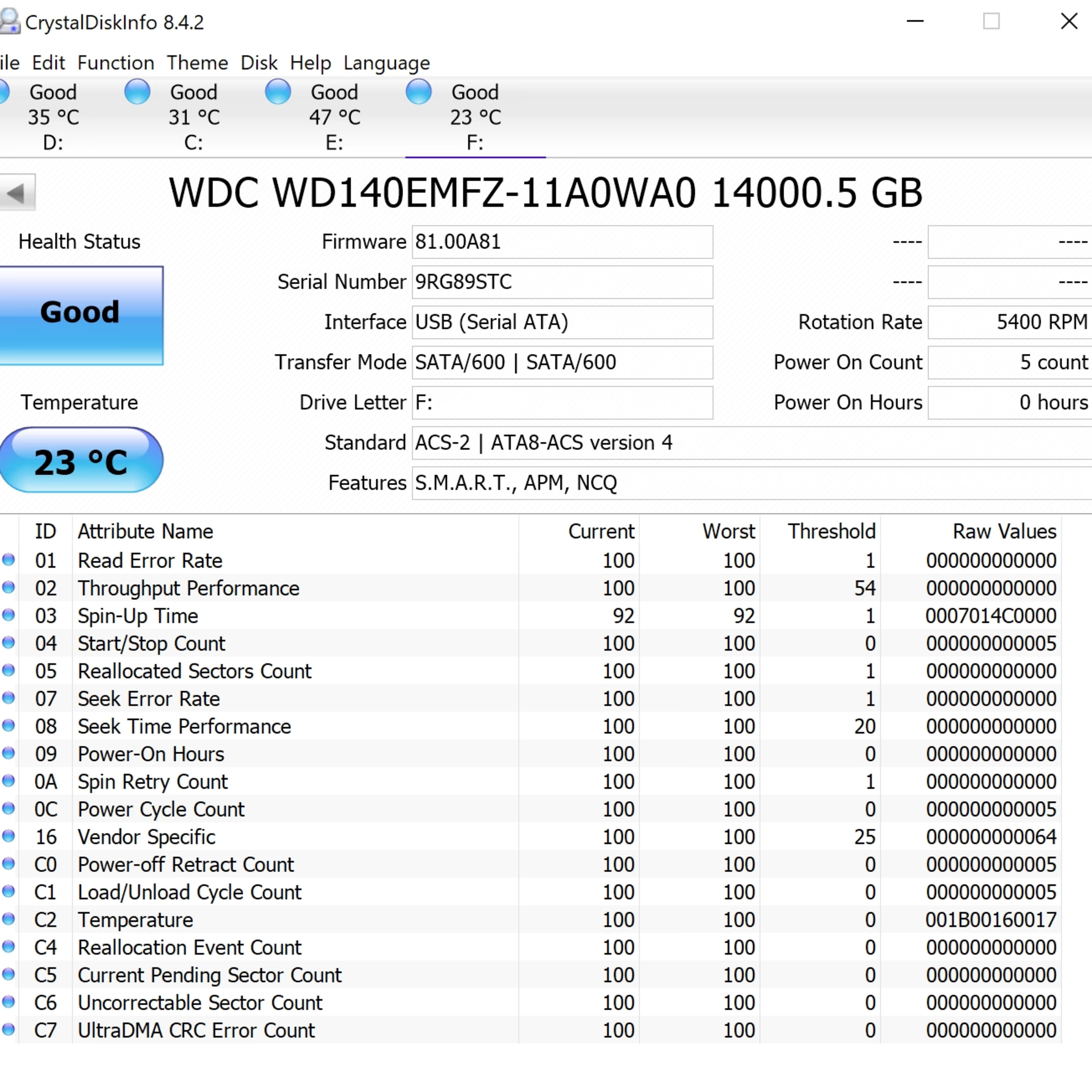 WD 14TB Elements Desktop External Hard Drive - USB 3.0