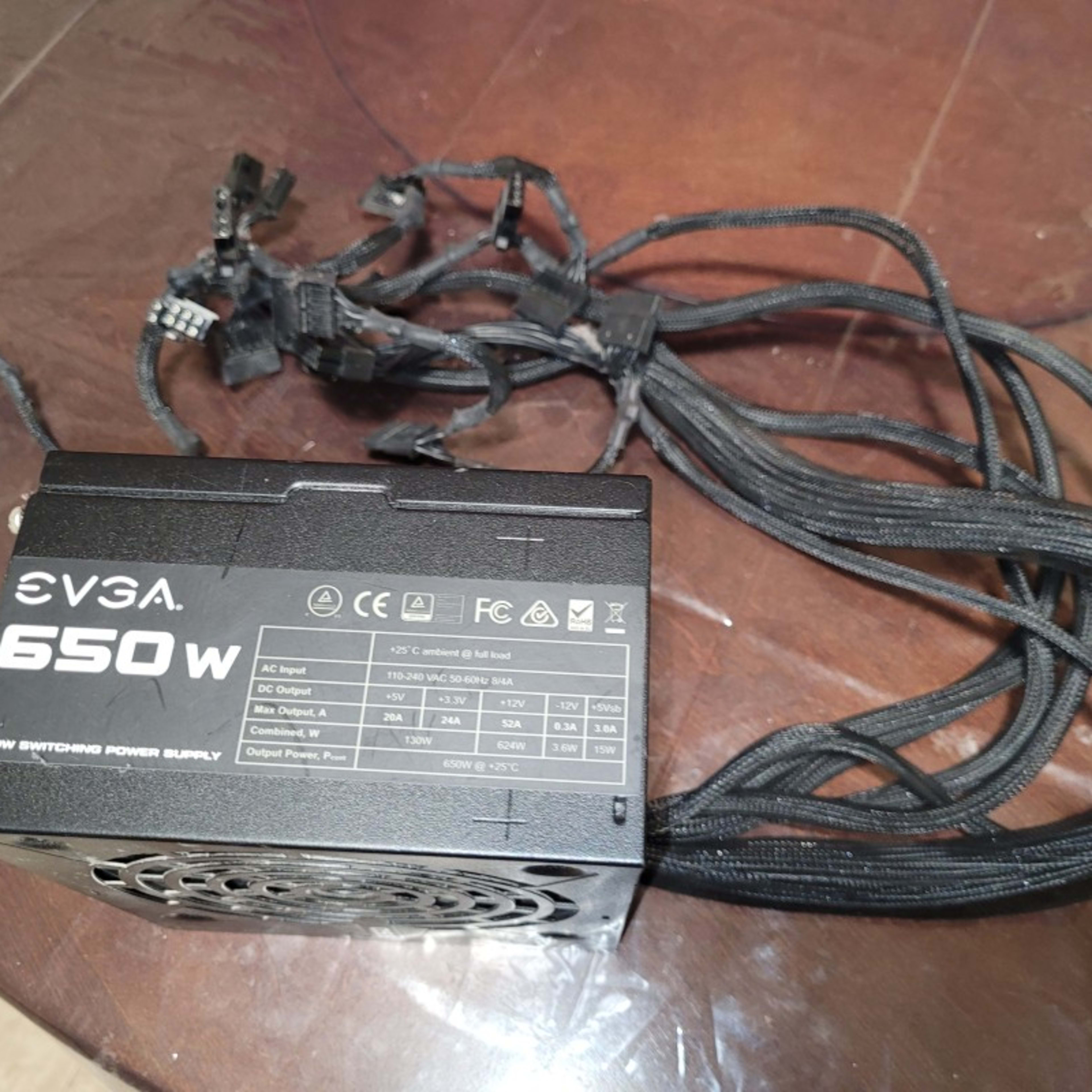 EVGA 100-N1-0650-L1, 650 N1, 650W Power Supply