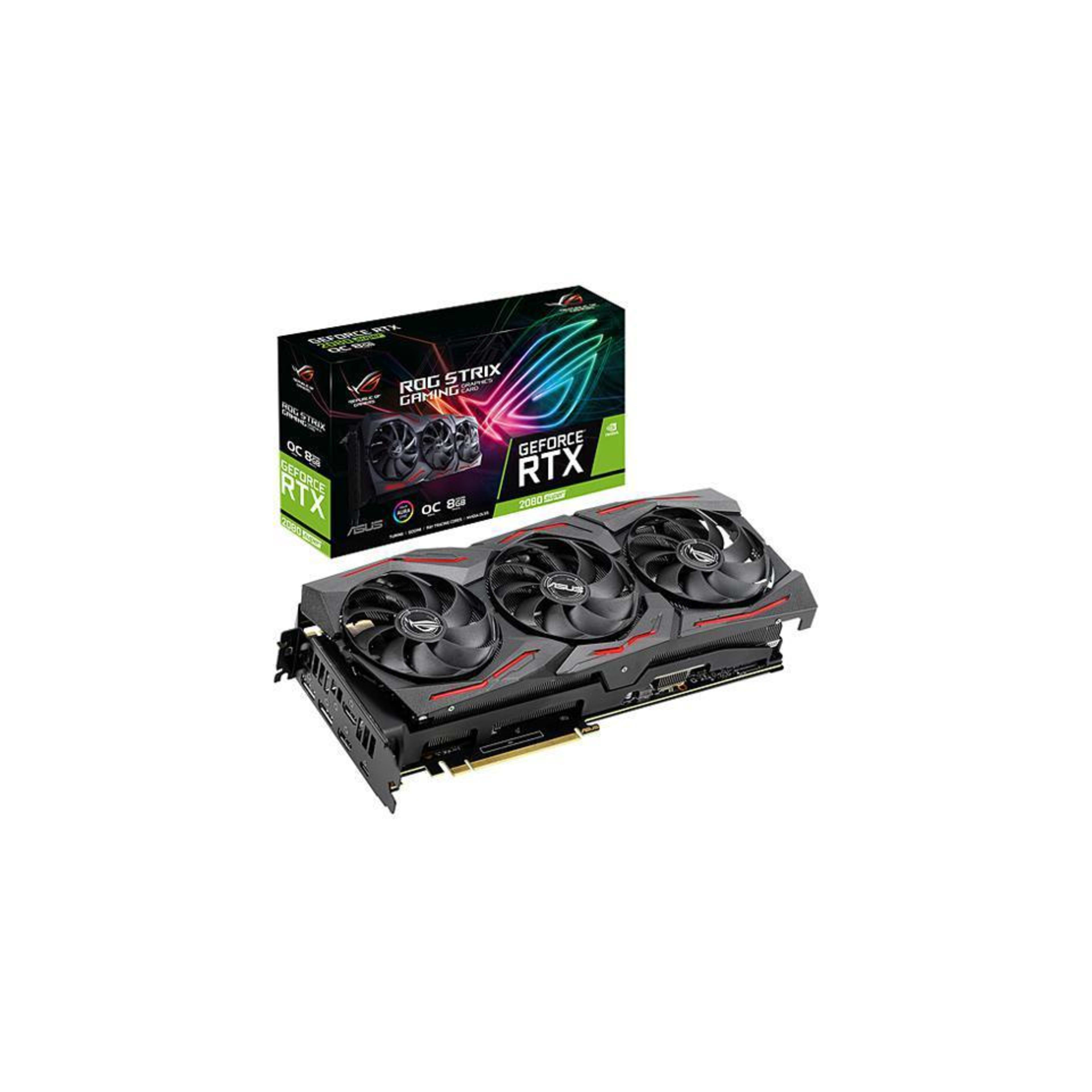 ASUS ROG Strix GeForce RTX 2080 Super Triple-Fan 8GB GDDR6 ASUS ROG Strix GeForce RTX 2080 Super Triple-Fan 8GB GDDR6