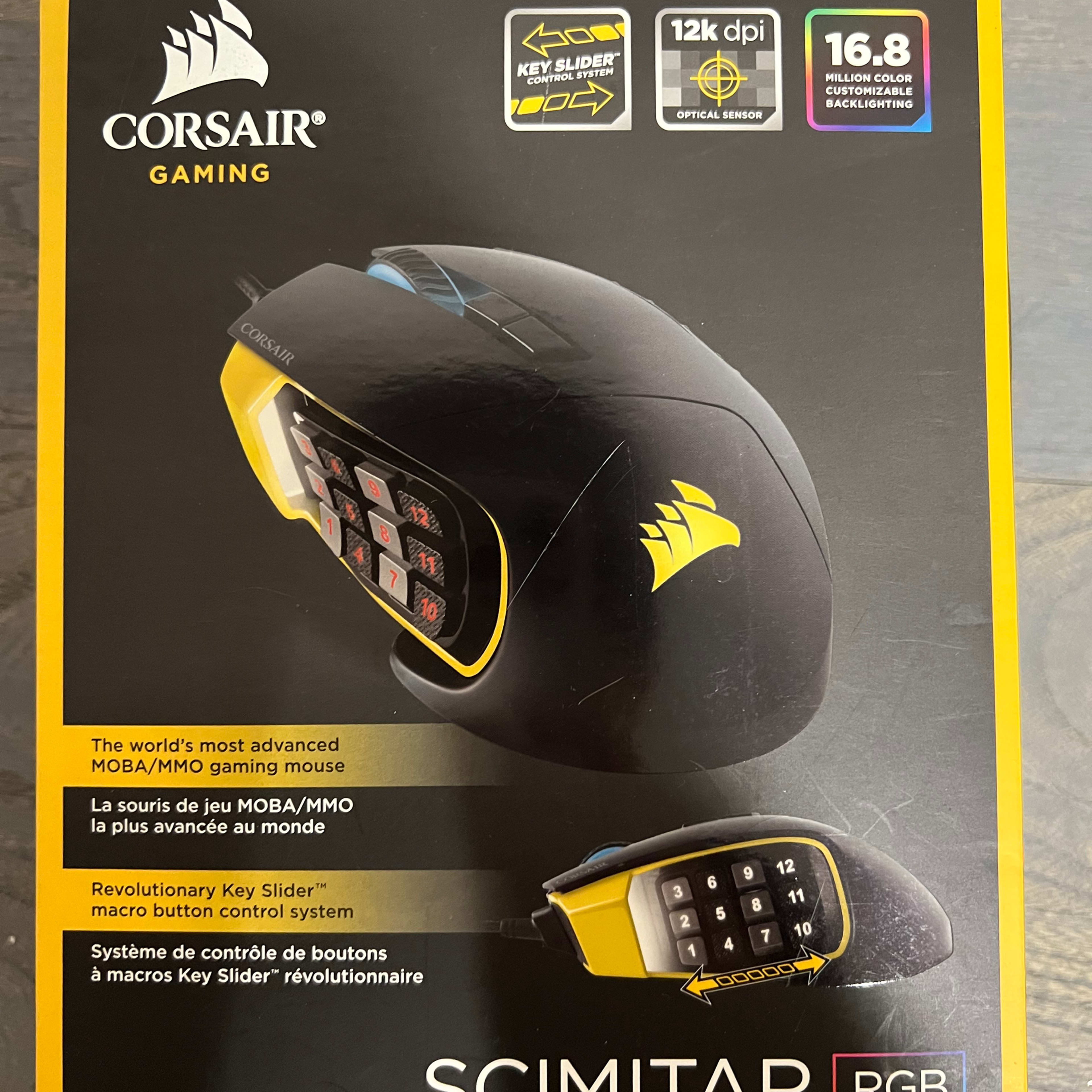Corsair Scimitar RGB Gaming Mouse