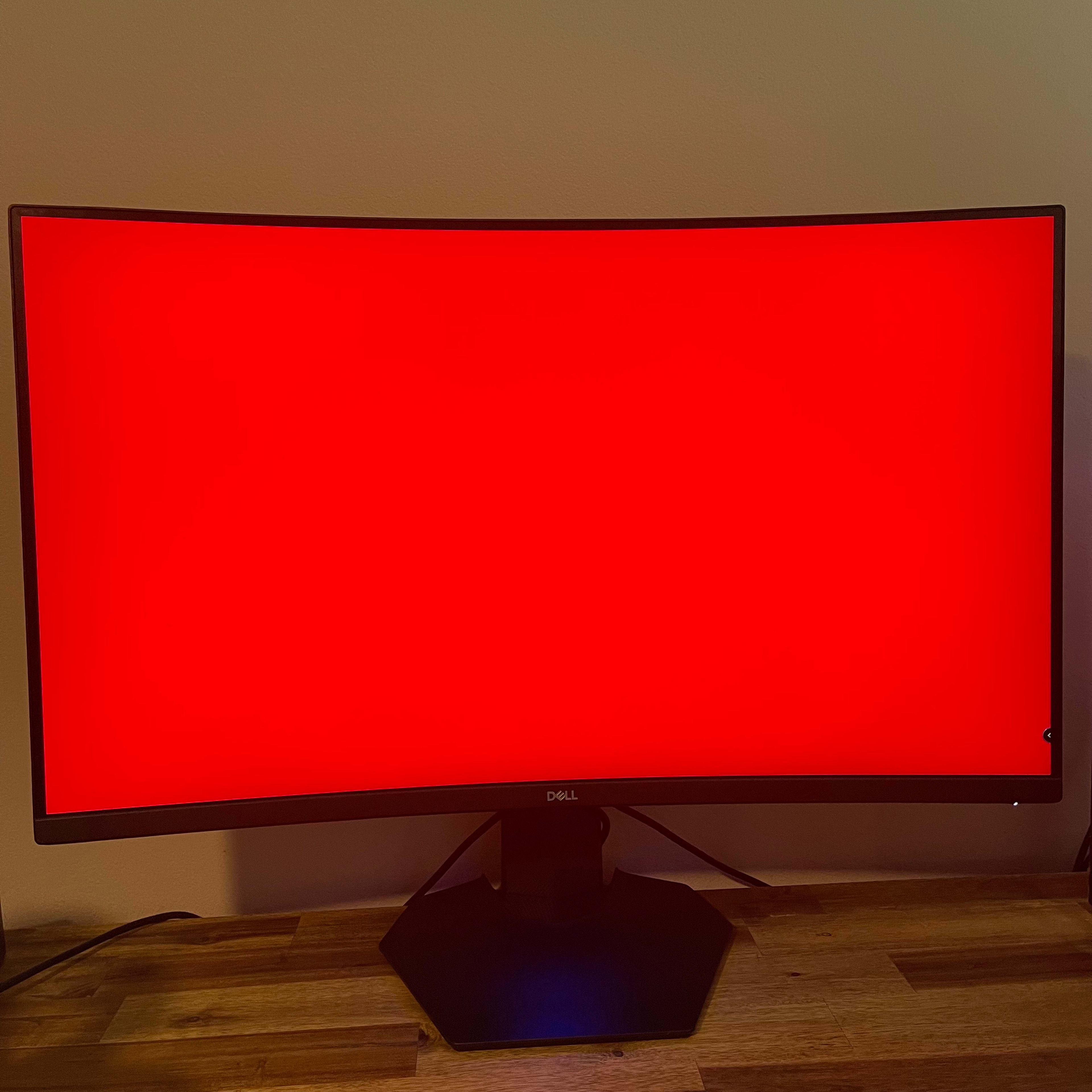 Dell S3222DGM 32" LED Curved QHD 2k 165Hz FreeSync Gaming Monitor