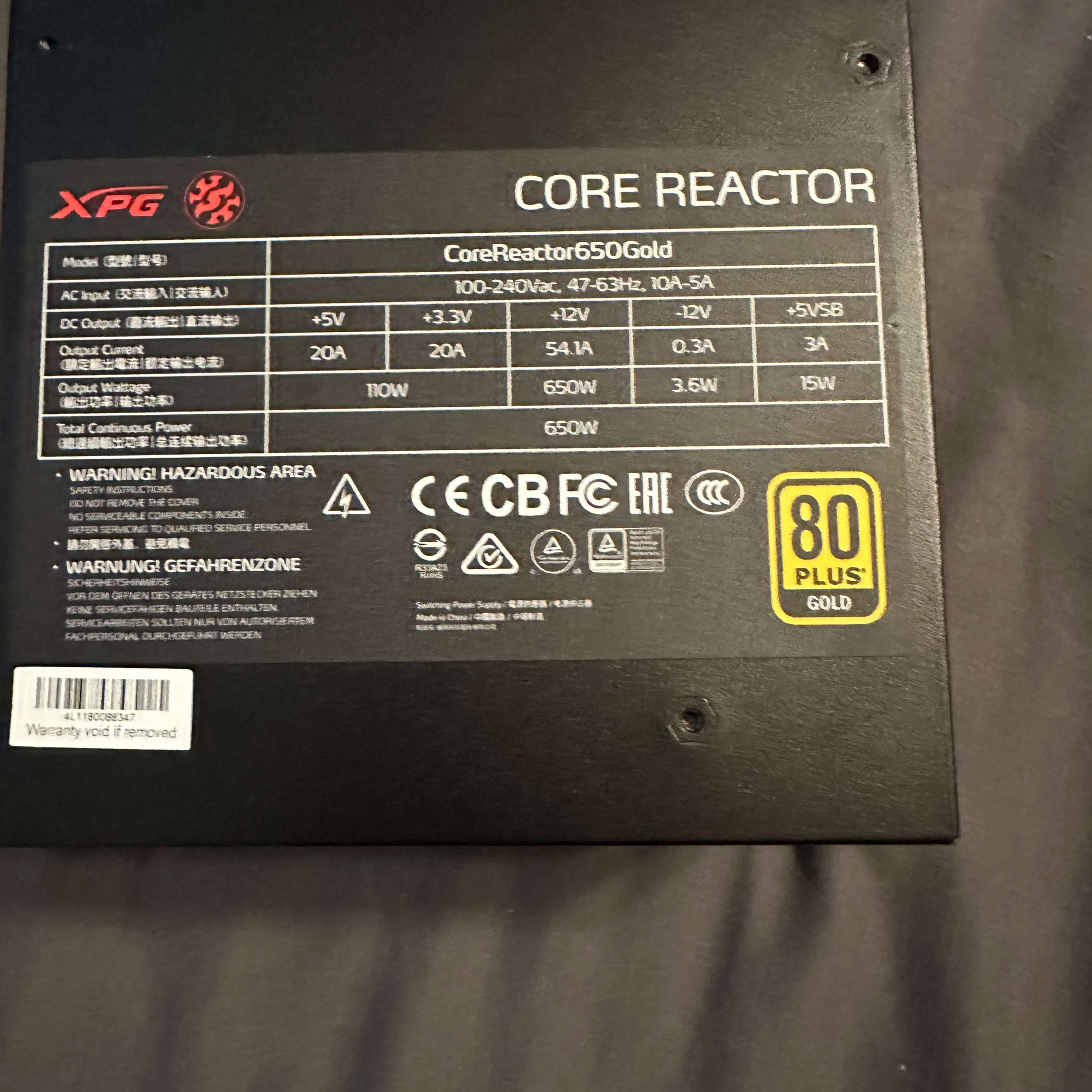 XPG Core Reactor 650w