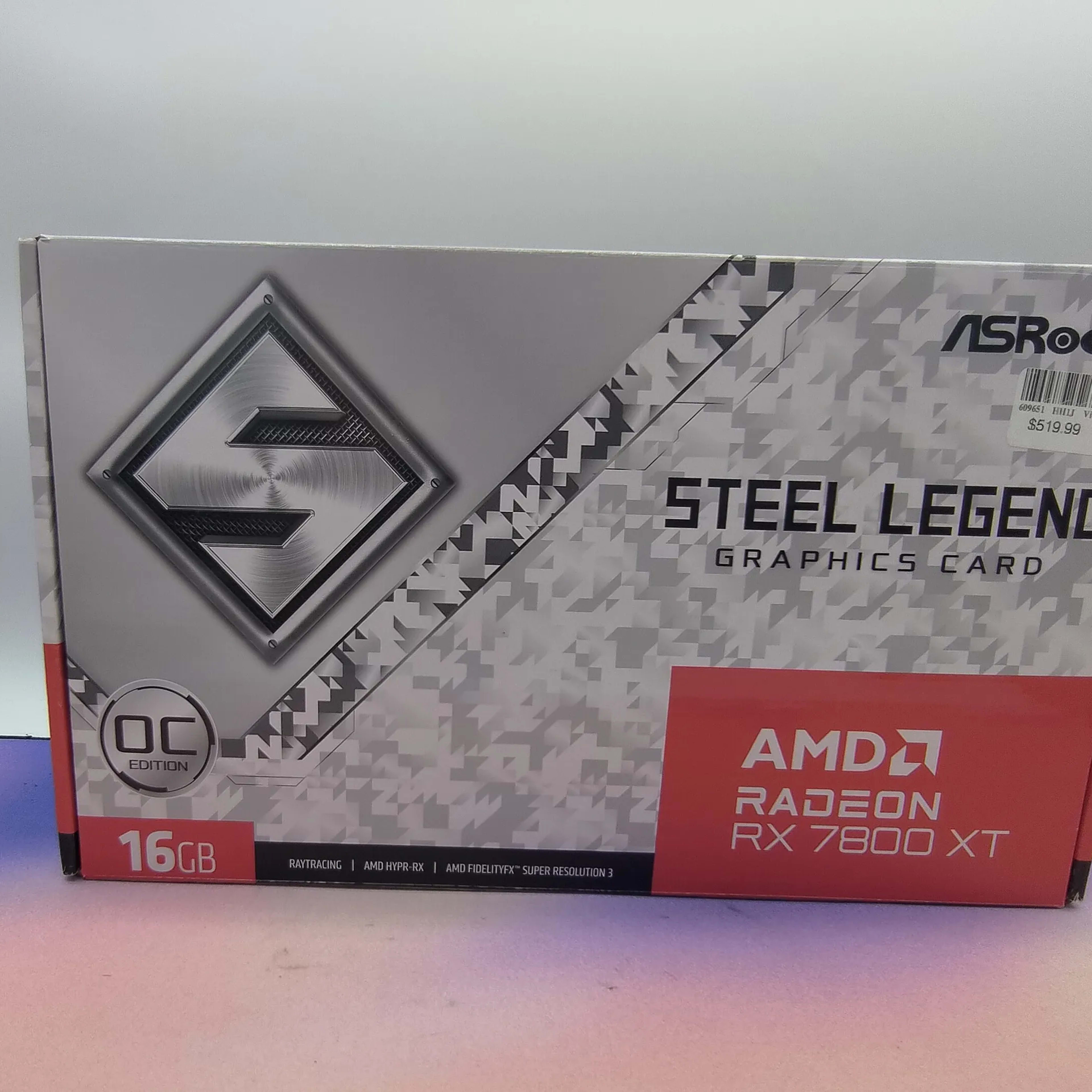 ASRock Steel Legend RX 7800XT | Jawa ASRock Steel Legend RX 7800XT | Jawa