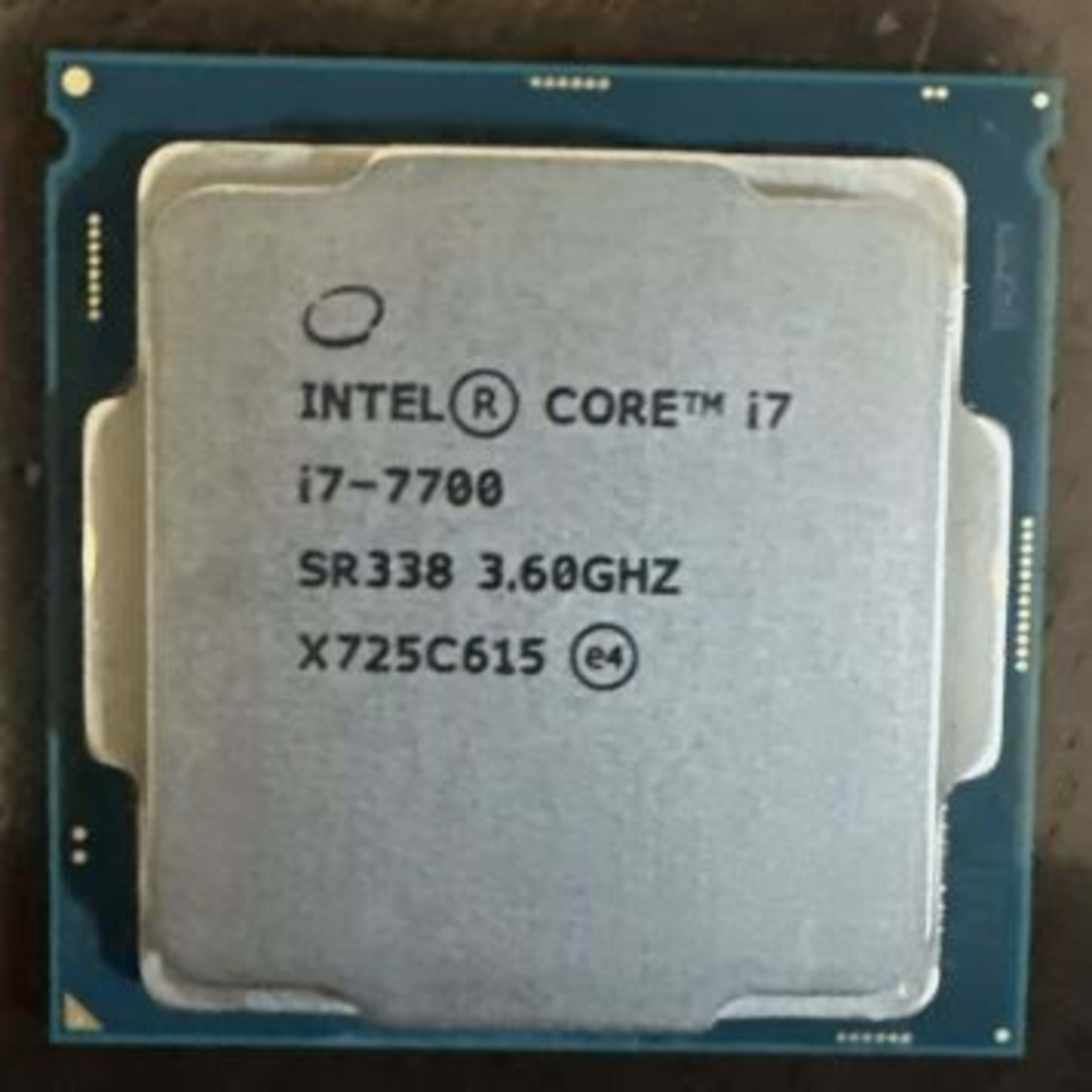 Intel Core I7-7700 Processor | Jawa