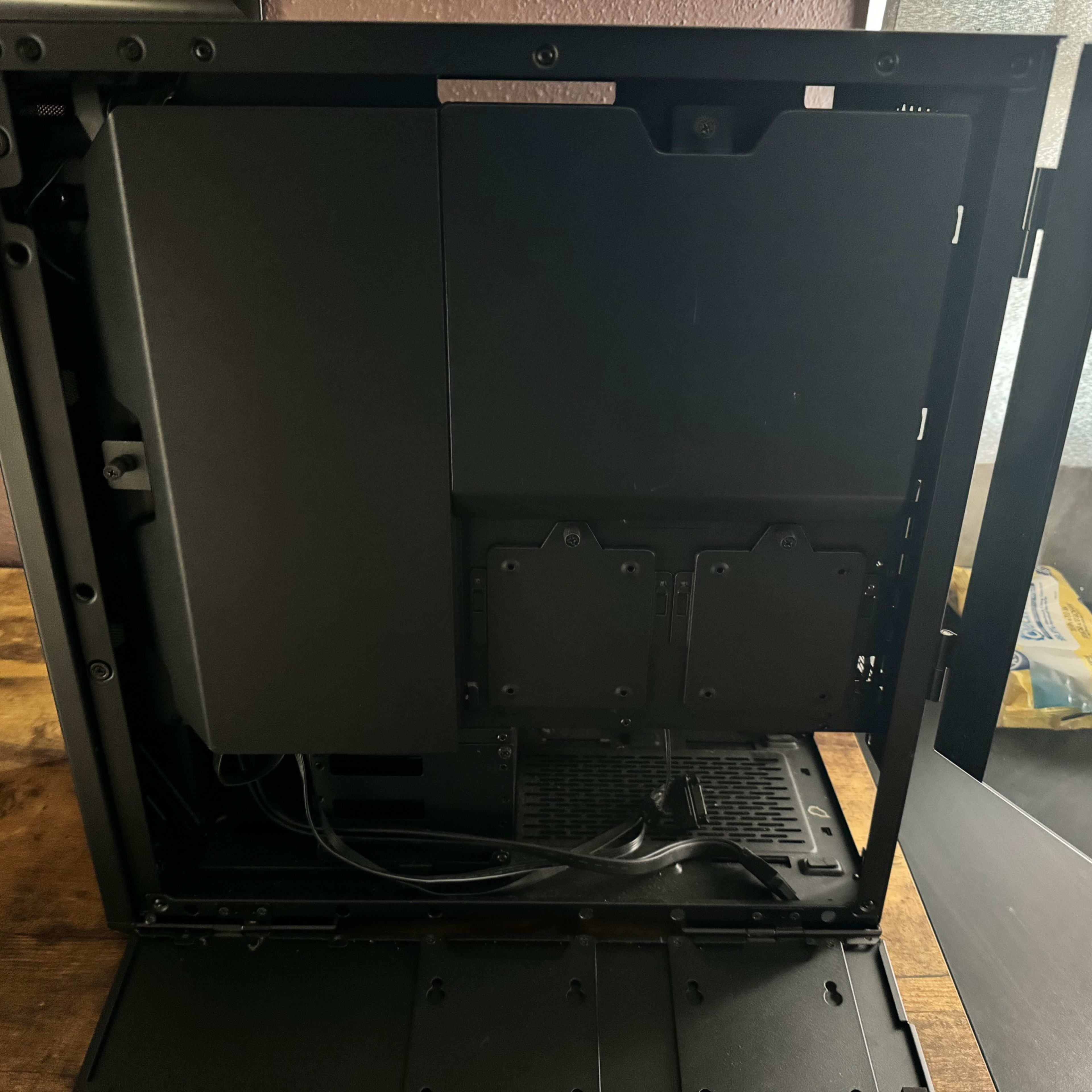 Pc Case Black just trying to get rid of it