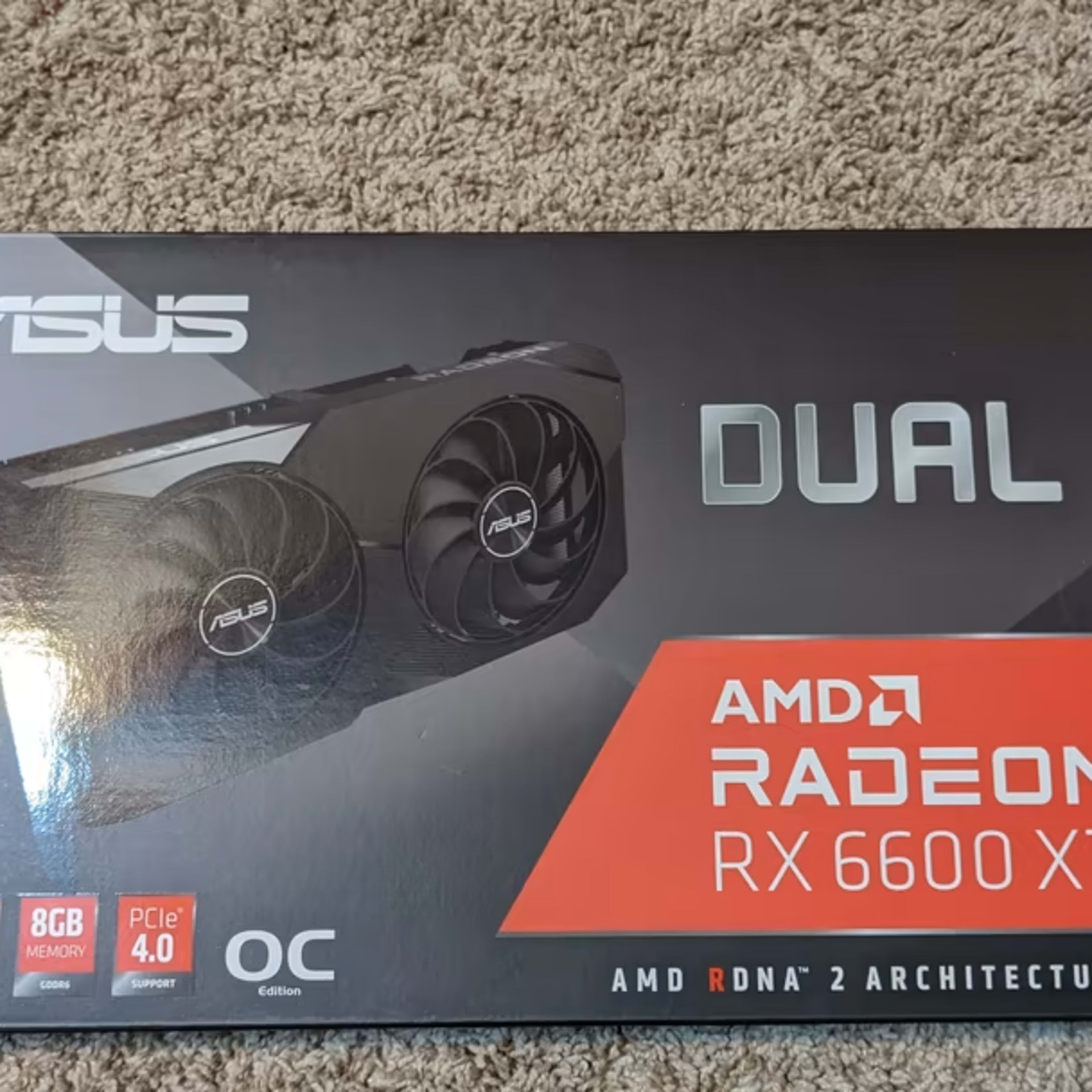 ASUS Dual Radeon RX 6600 XT 8GB