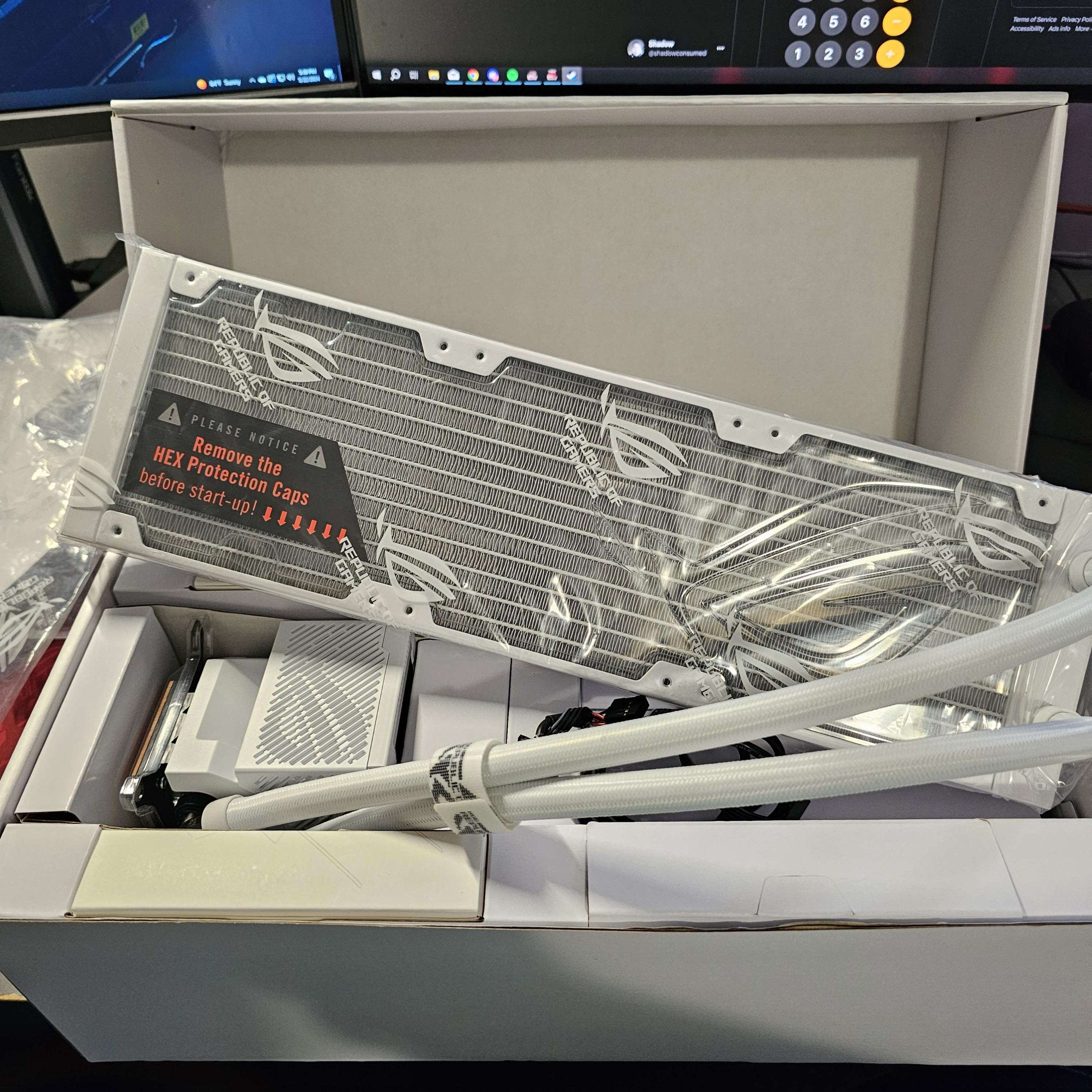 ASUS ROG RYUJIN III 360 ARGB White Edition