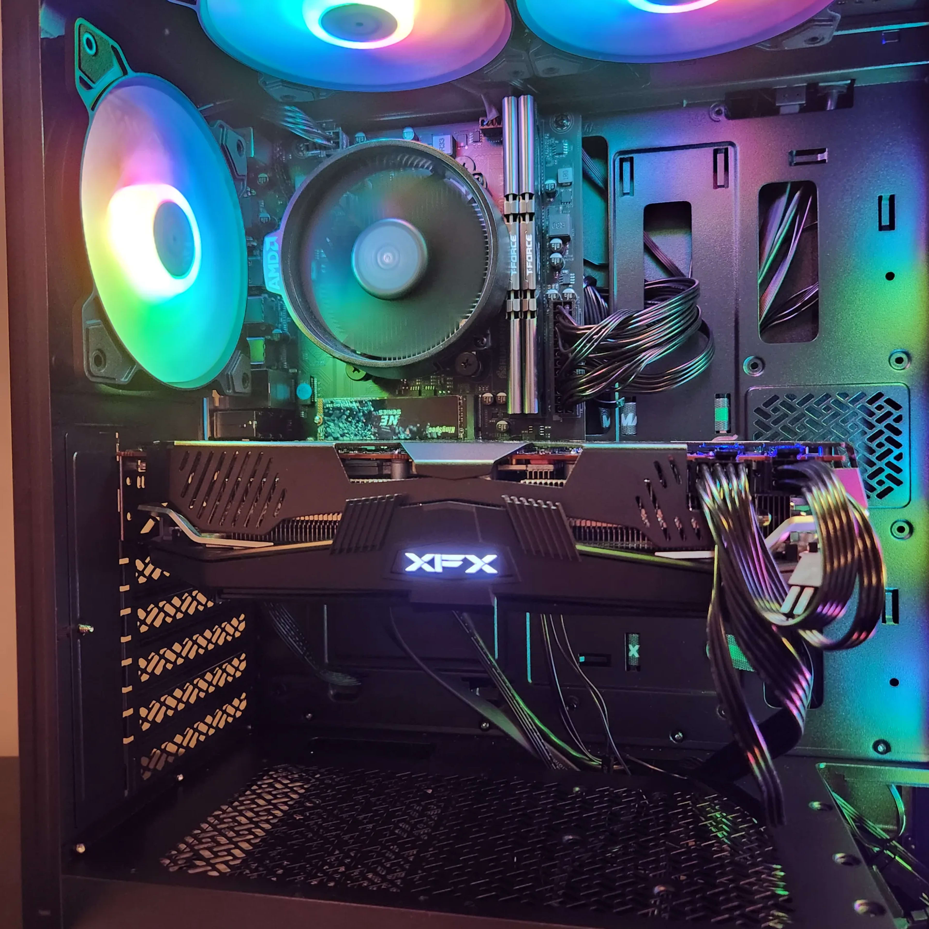 Ultimate 1080p Gaming PC | Ryzen 5 5500 + RX 5700XT | 16GB Ultimate 1080p Gaming PC | Ryzen 5 5500 + RX 5700XT | 16GB